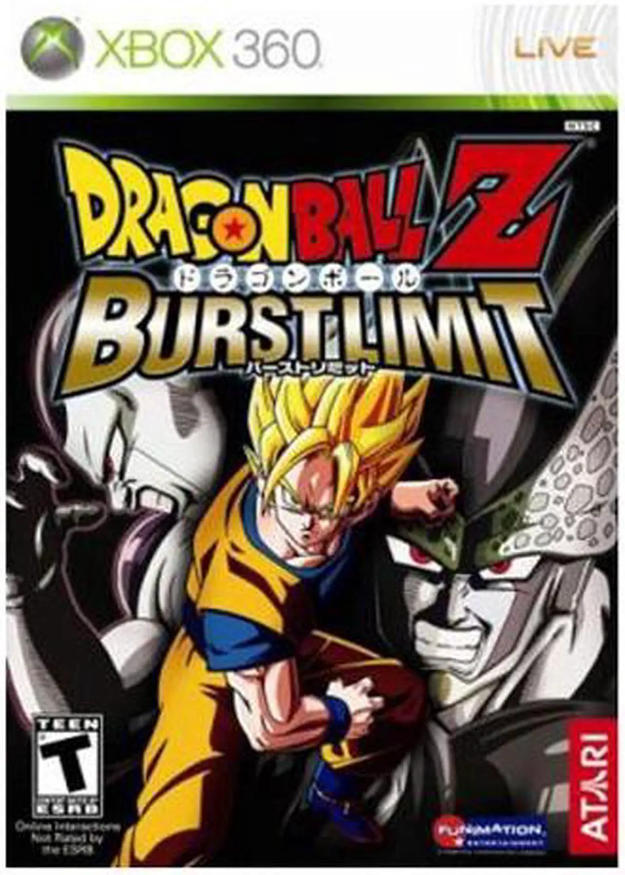 Main image of Dragon Ball Z: Burst Limit Xbox 360 Game