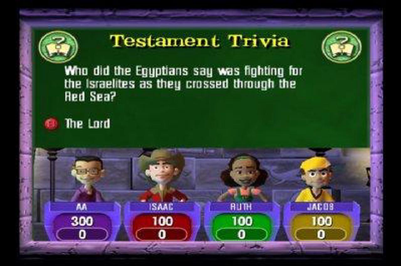 Alt view image 8 of 9 - The Bible Game XBOX game CRAVE ENTERTAINMENT