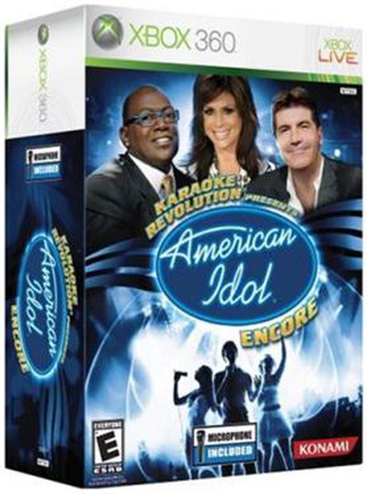 Main image of Karaoke Revolution Presents: American Idol Encore Bundle Xbox 360 Game