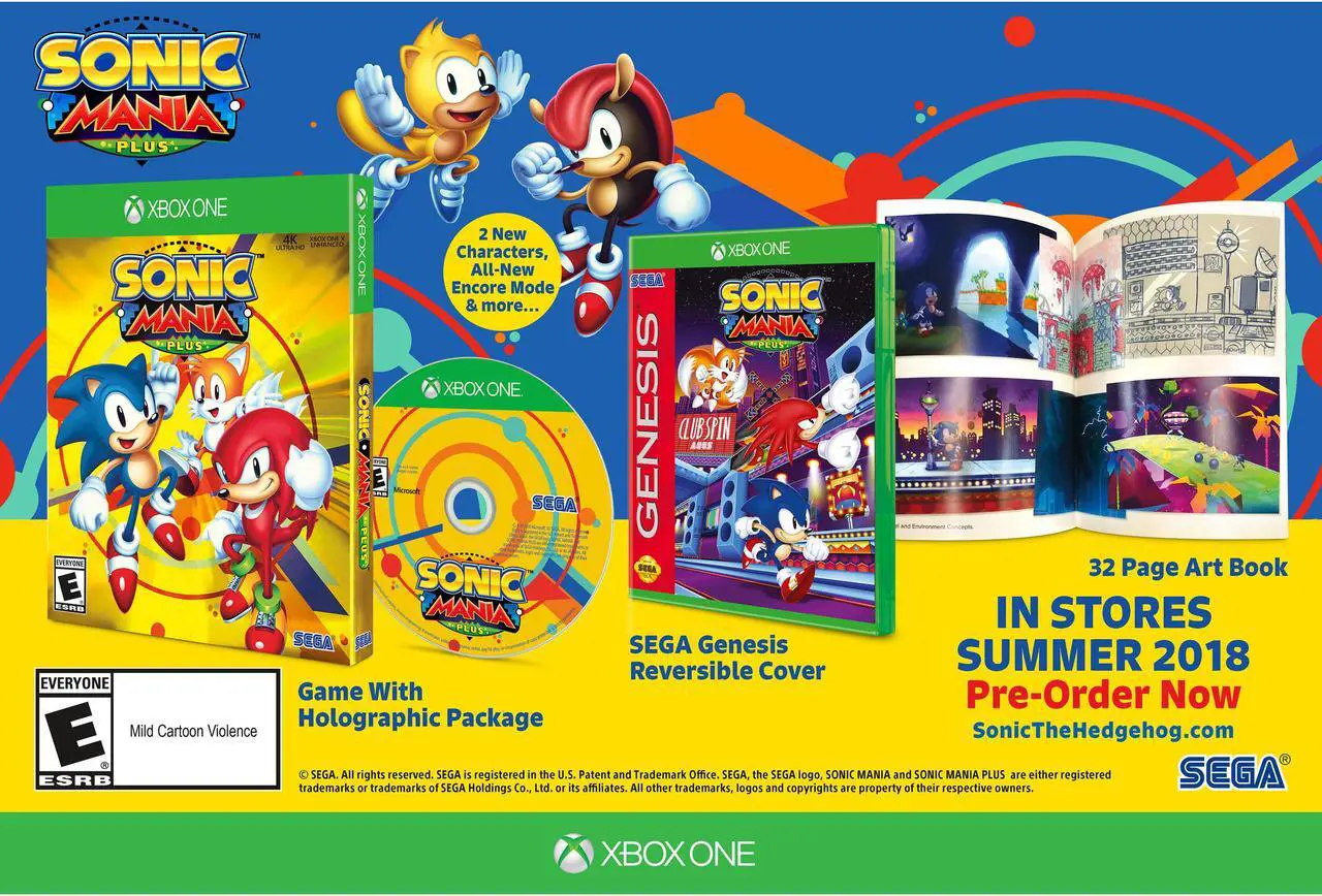 Alt view image 2 of 2 - Sonic Mania Plus - Xbox One