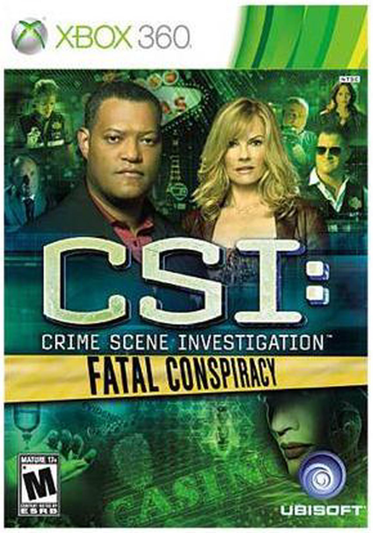 Main image of CSI: CRIME SCENE INVESTIGATION: FATAL CONSPIRACY Xbox 360 Game
