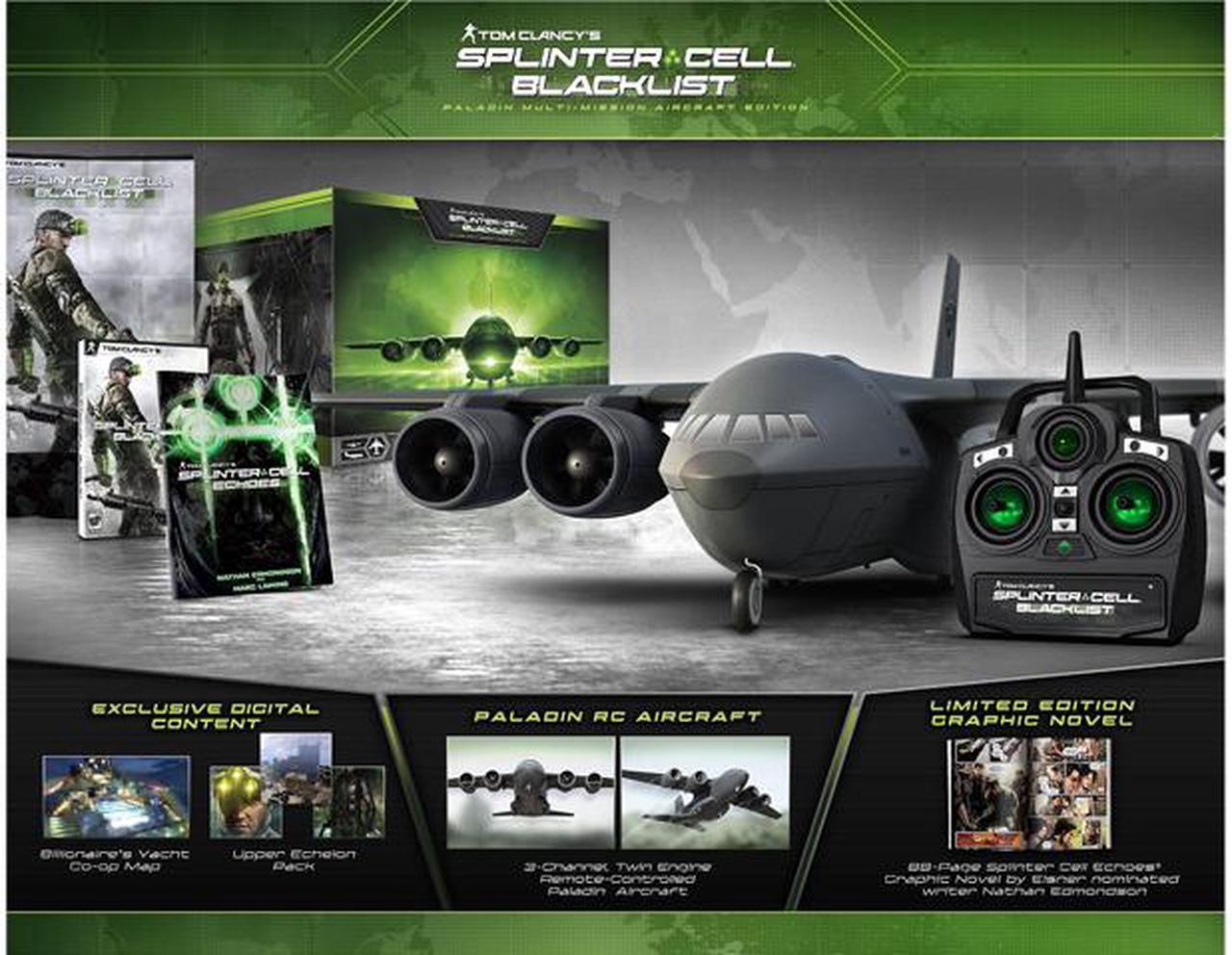 Alt view image 10 of 16 - Tom Clancy's Splinter Cell Blacklist Paladin Multi-Mission Aircraft Edition (Xbox 360)
