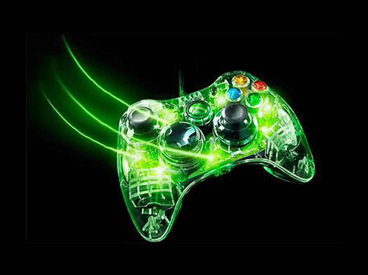Alt view image 4 of 4 - Afterglow Wired Controller for Xbox 360 - Green