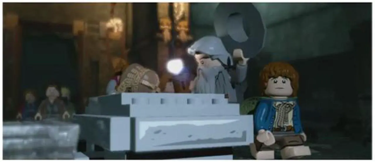 Alt view image 5 of 7 - LEGO Lord of the Rings Xbox 360 Game