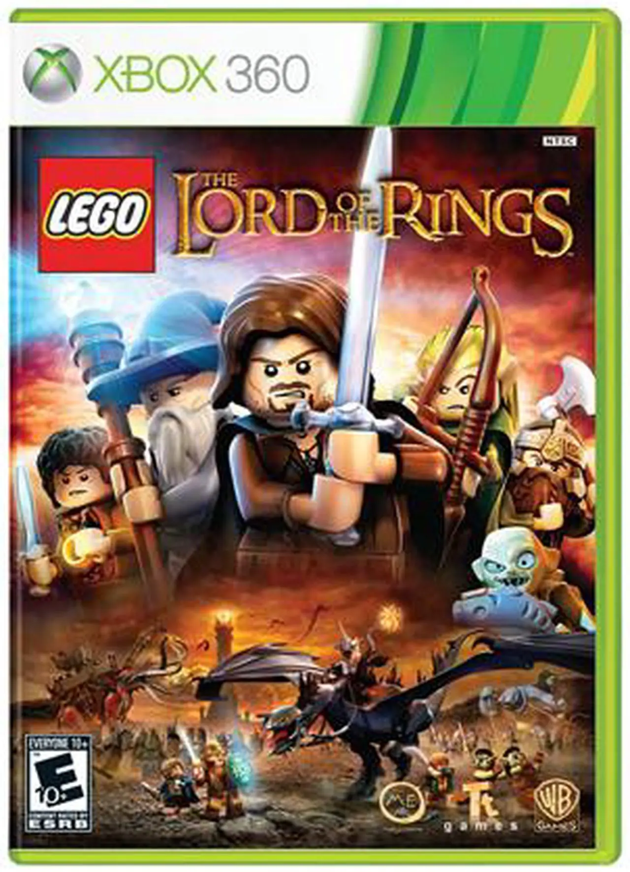 Main image of LEGO Lord of the Rings Xbox 360 Game