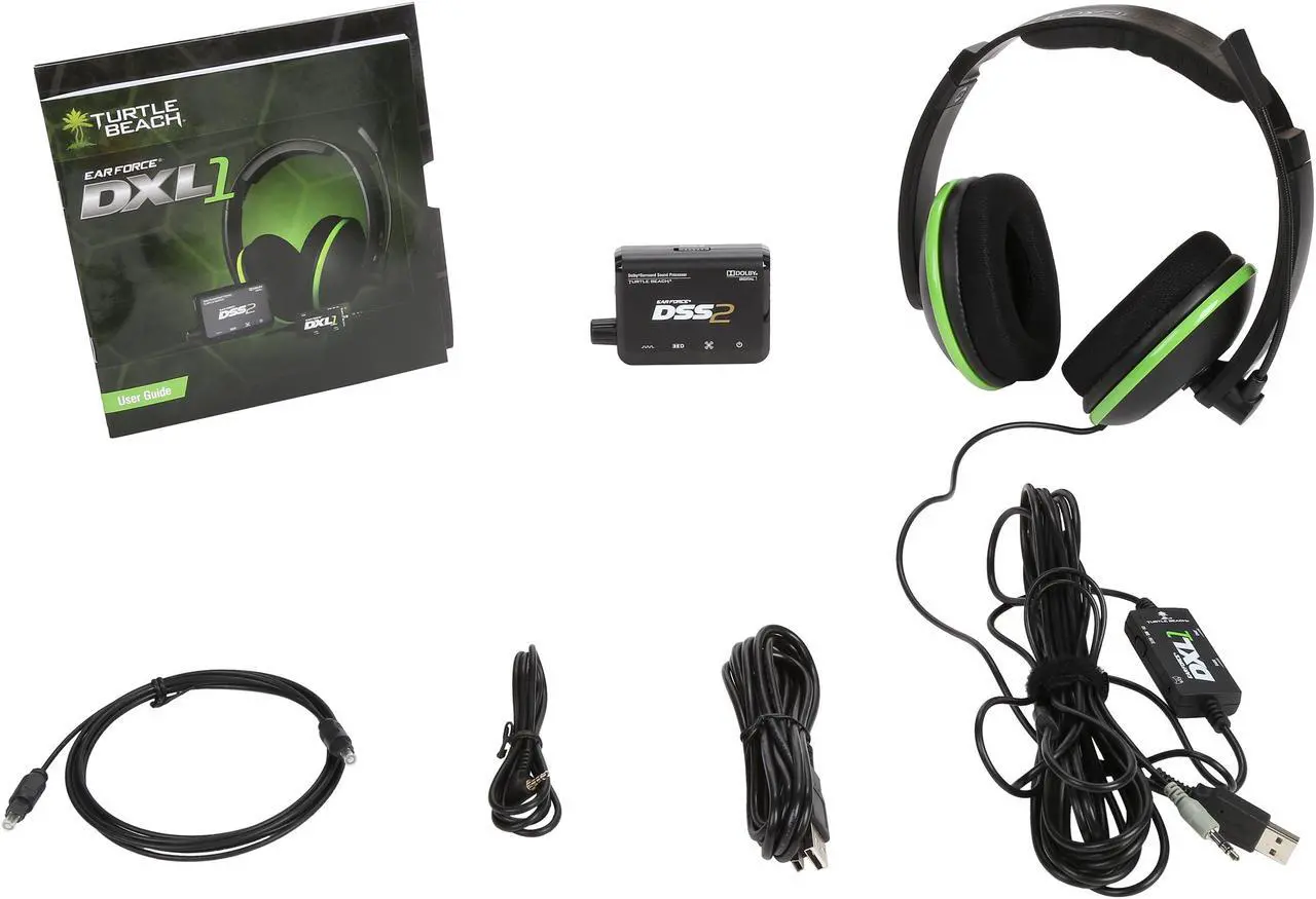 Alt view image 15 of 15 - Turtle Beach Ear Force DXL1 Dolby Surround Sound Gaming Headset - Xbox 360