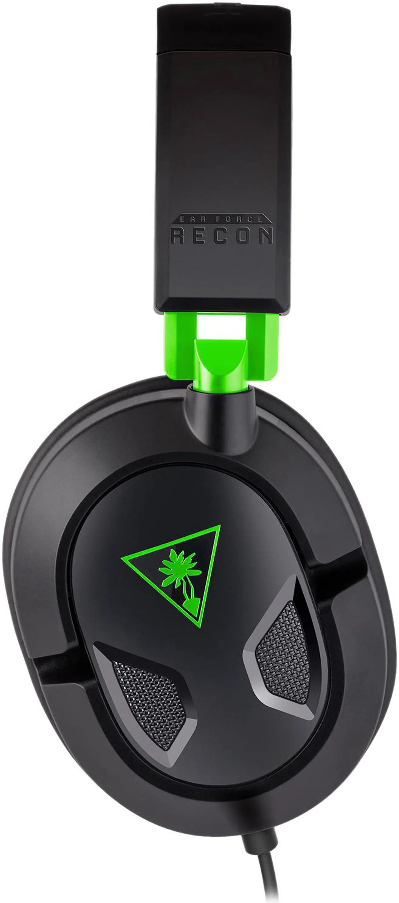 Alt view image 5 of 10 - Turtle Beach Recon 50X Wired Stereo Gaming Headset for Xbox Series X|S, Xbox One & PC - Black/Green