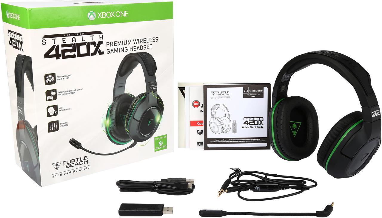 Alt view image 8 of 7 - Turtle Beach Ear Force Stealth 420X Premium Fully Wireless Gaming Headset for Xbox One