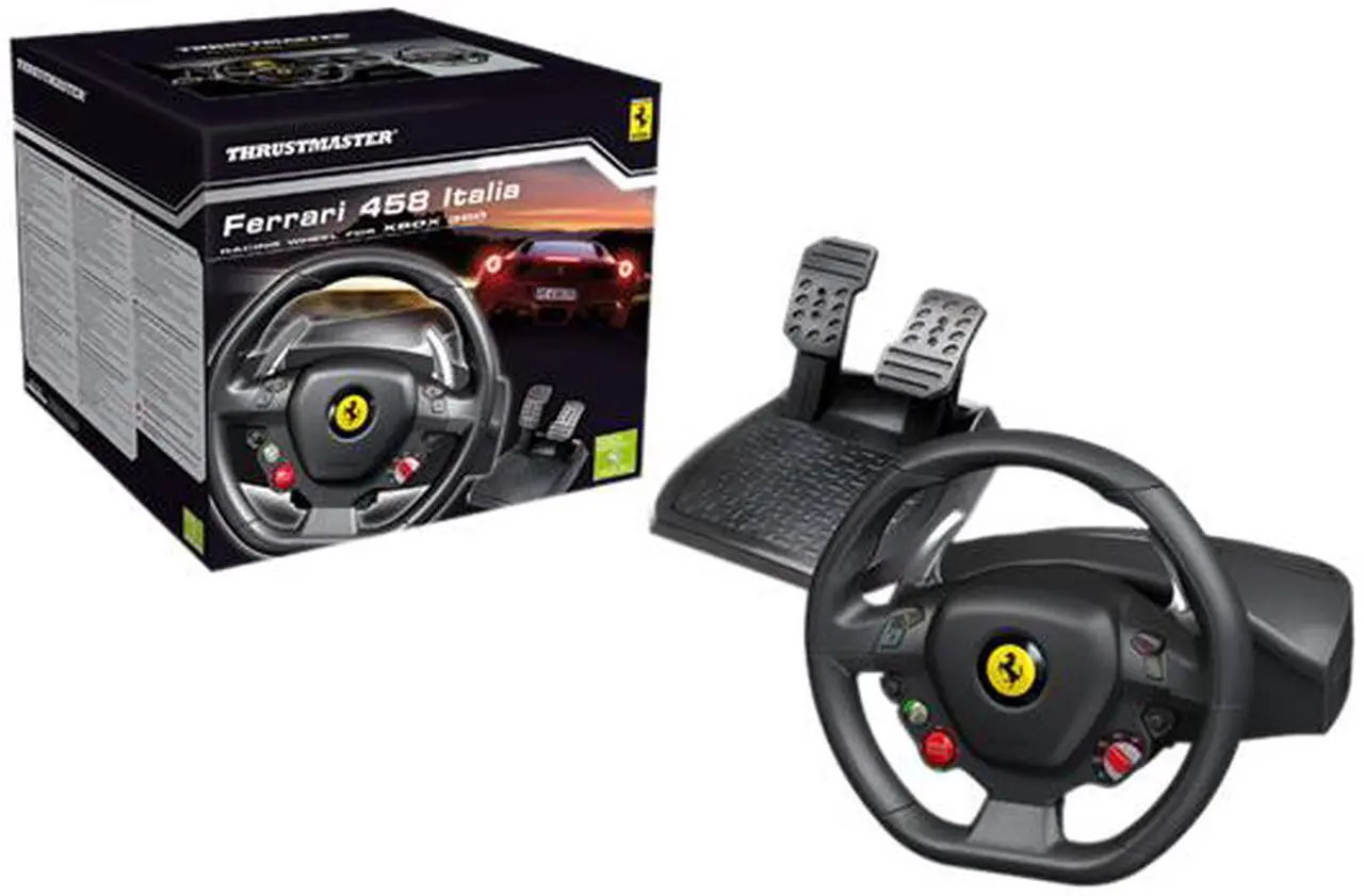 Alt view image 4 of 4 - Thrustmaster Ferrari 458 Italia wheel (XBOX 360 & PC)