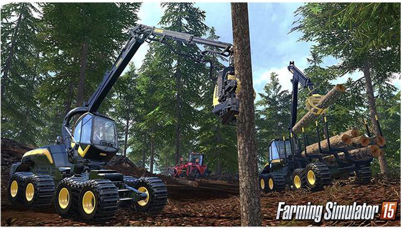 Alt view image 9 of 9 - Farming Simulator 15 Platinum (Greatest Hits) - Xbox 360