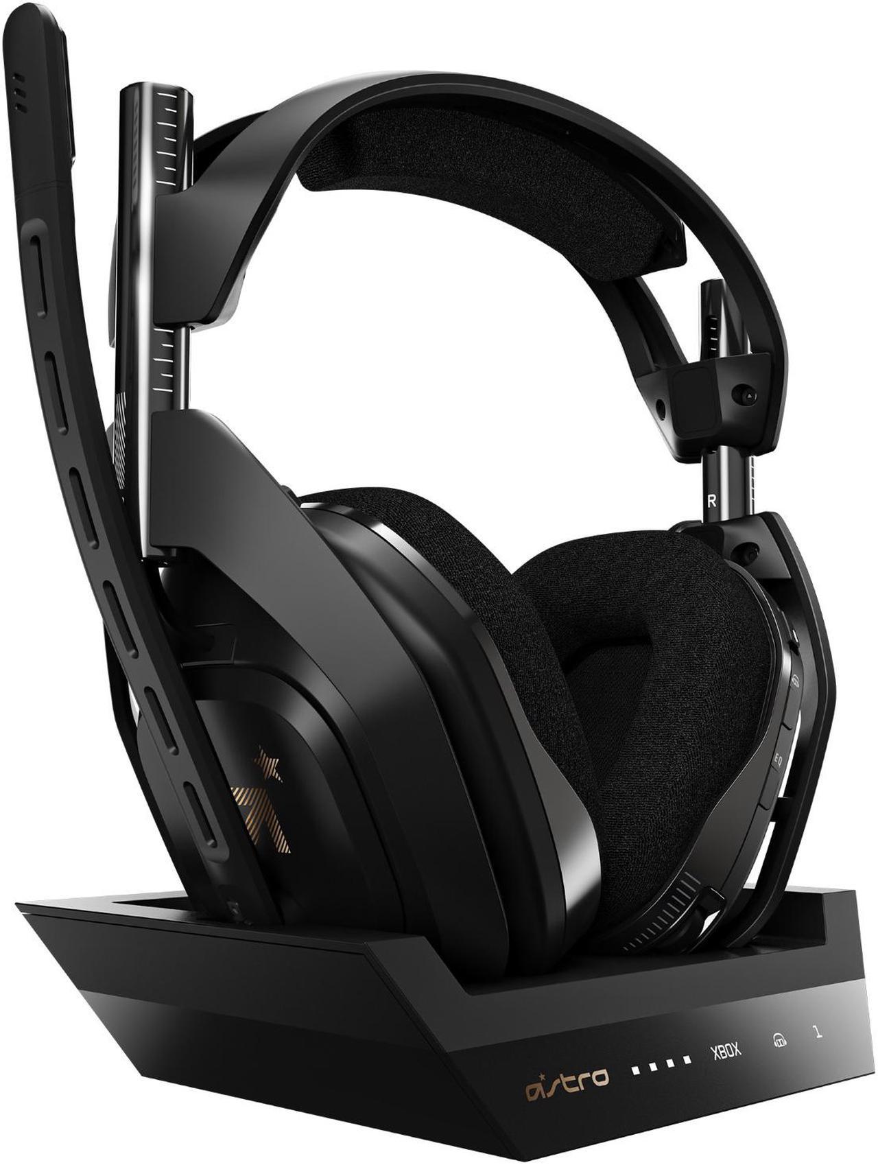 ASTRO Gaming A50 Wireless Headset + Base Station for Xbox Series X|S, & PC - Black