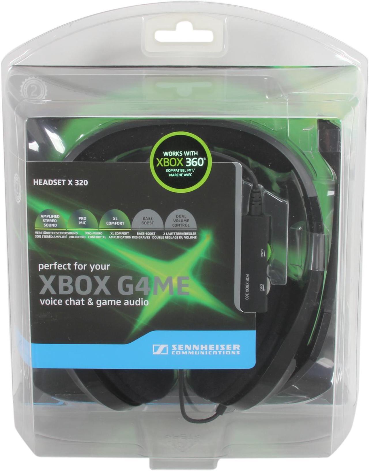 Alt view image 7 of 7 - SENNHEISER X320 Xbox 360 Headset