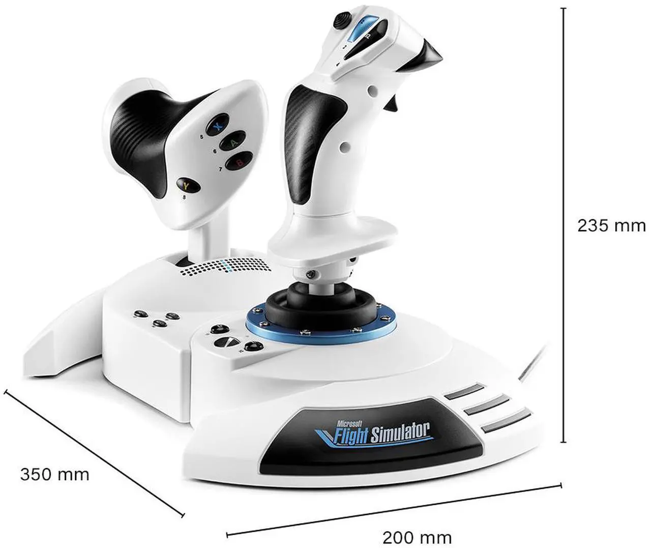 Alt view image 7 of 7 - T-Flight Hotas One Microsoft Flight Sim Edition for PC, VR