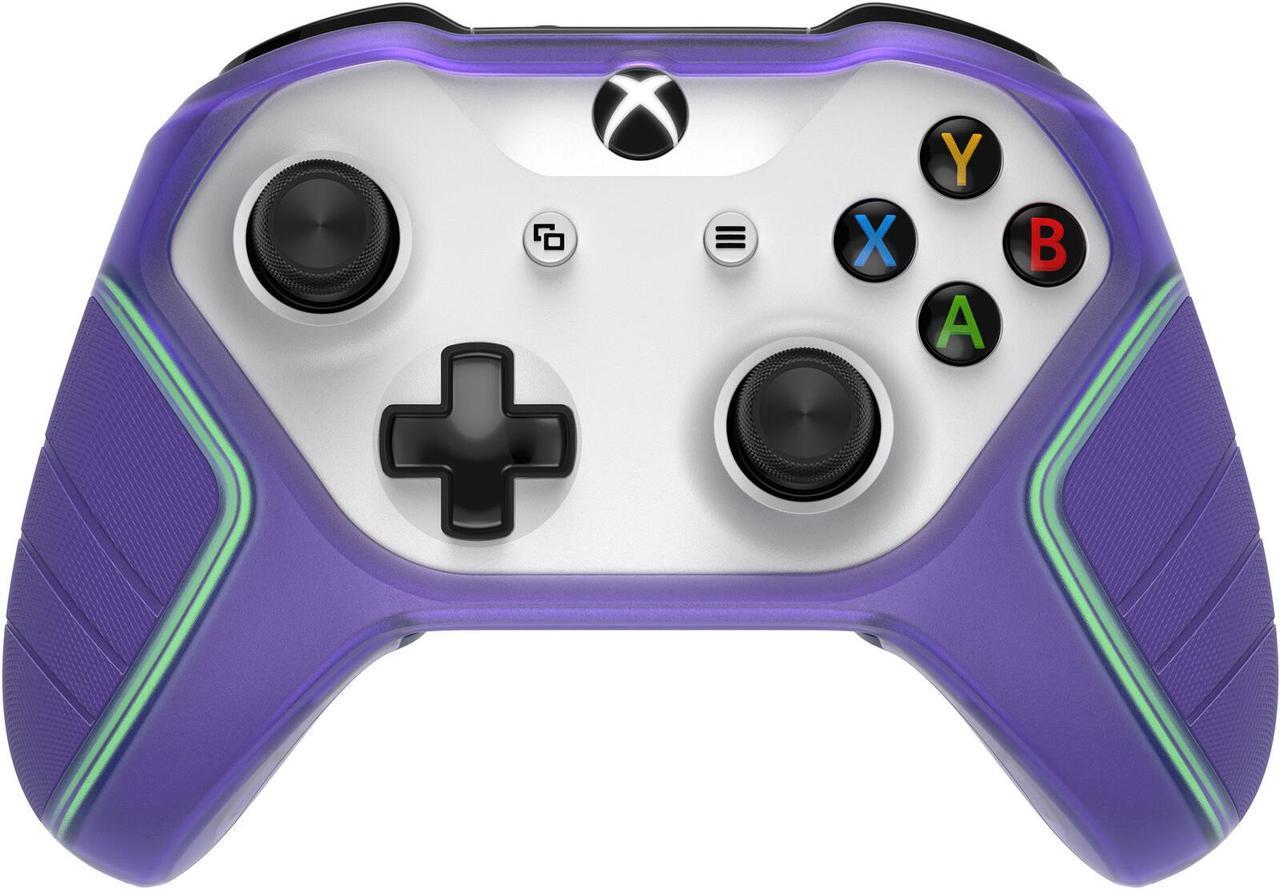 OtterBox Xbox One Easy Grip Controller Shell, Galactic Dream Purple/Glow in the Dark