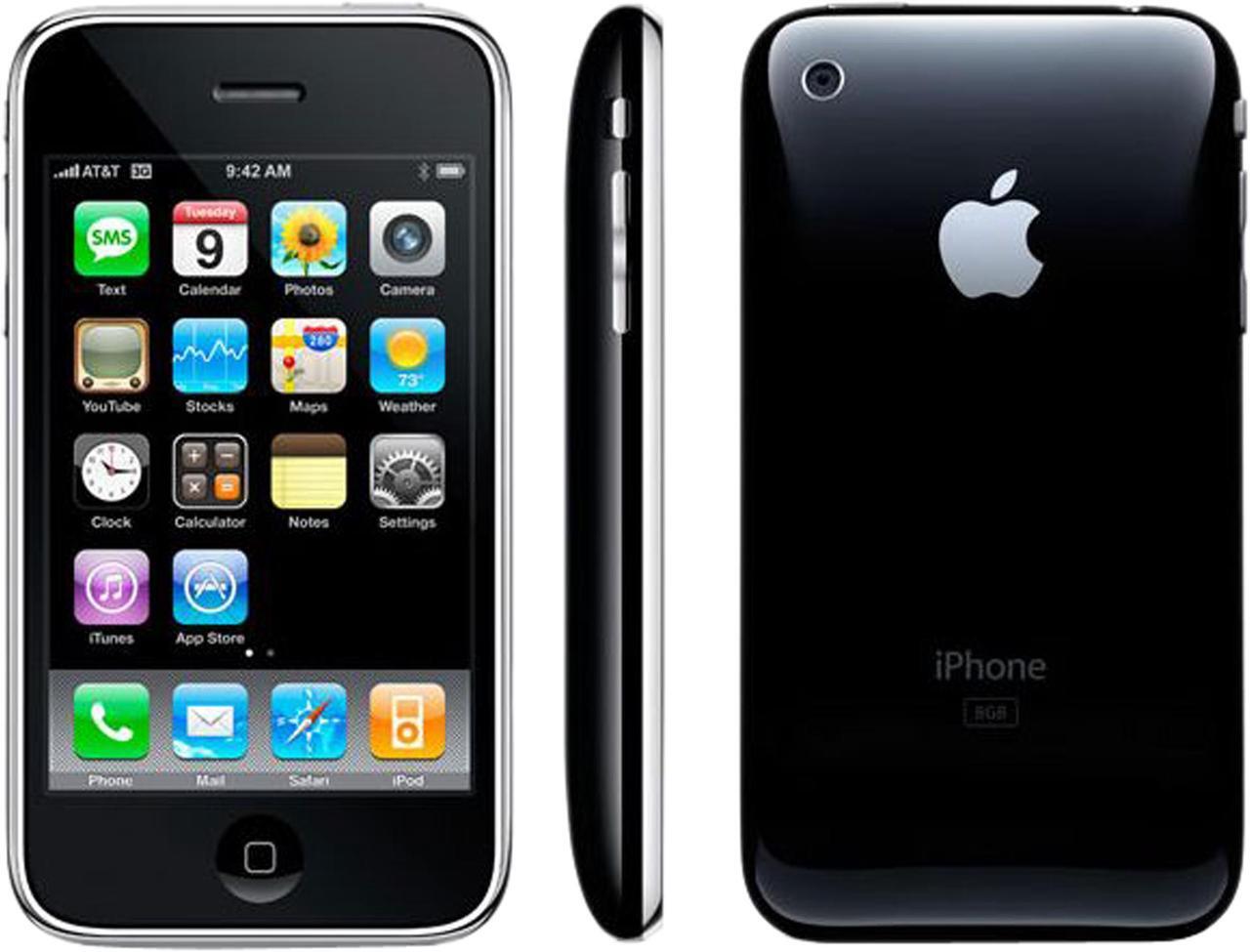 Alt view image 4 of 4 - Apple iPhone 3G 8GB Black for AT&T Service only MB046LL/A