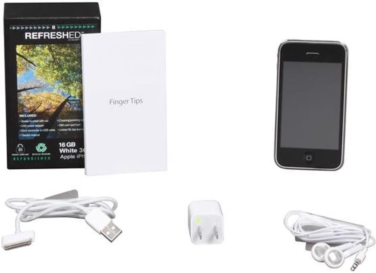 Alt view image 8 of 8 - Apple iPhone 3G 16GB White for AT&T Service only MB499LL/A