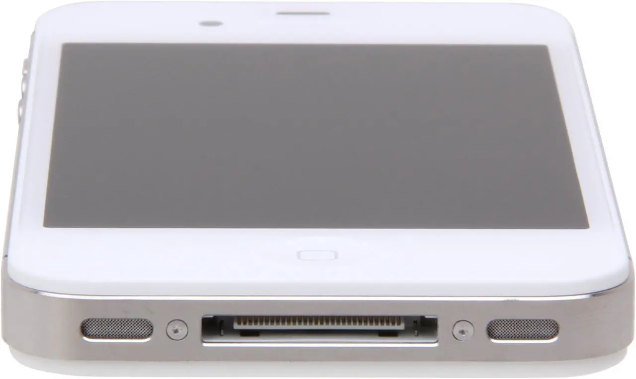 Alt view image 7 of 8 - Apple iPhone 4S 16GB White 3G Cell Phone w/ 8 MP Camera / A5 Processor For AT&T (MC924LL/A)