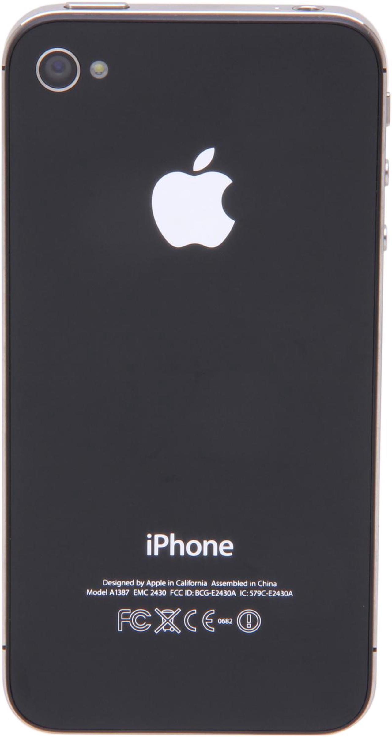 Alt view image 3 of 7 - Apple iPhone 4S 32GB Black 3G Cell Phone w/ 8 MP Camera / A5 Processor For AT&T (MC919LL/A)