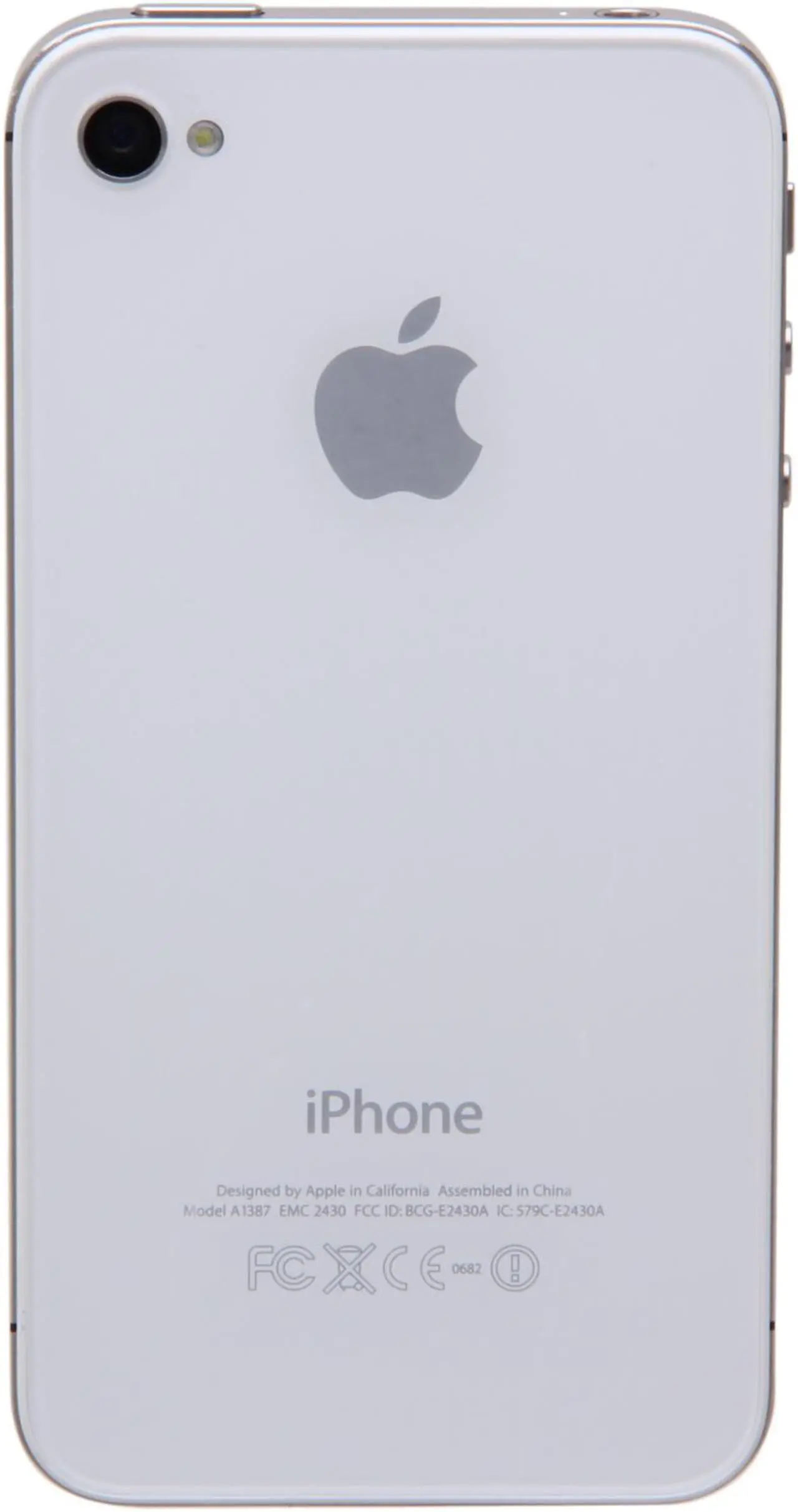 Alt view image 4 of 8 - Apple iPhone 4S 64GB White 3G Cell Phone w/ 8 MP Camera / A5 Processor For AT&T (MD272LL/A)