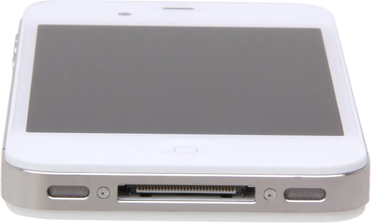 Alt view image 7 of 8 - Apple iPhone 4S 64GB White 3G Cell Phone w/ 8 MP Camera / A5 Processor For AT&T (MD272LL/A)