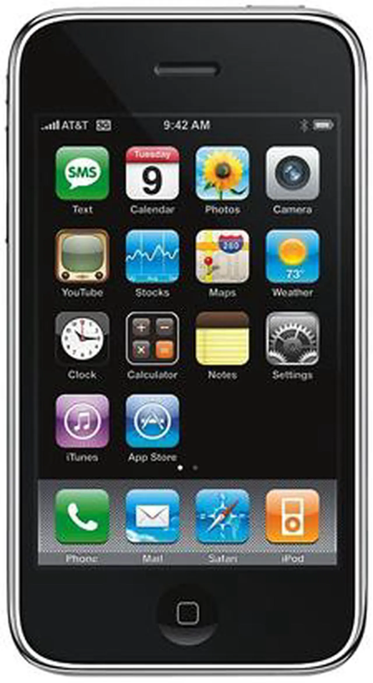 Main image of Apple iPhone 3GS MB702LL/A 3G 8GB Unlocked GSM Smart Phone 3.5" Black