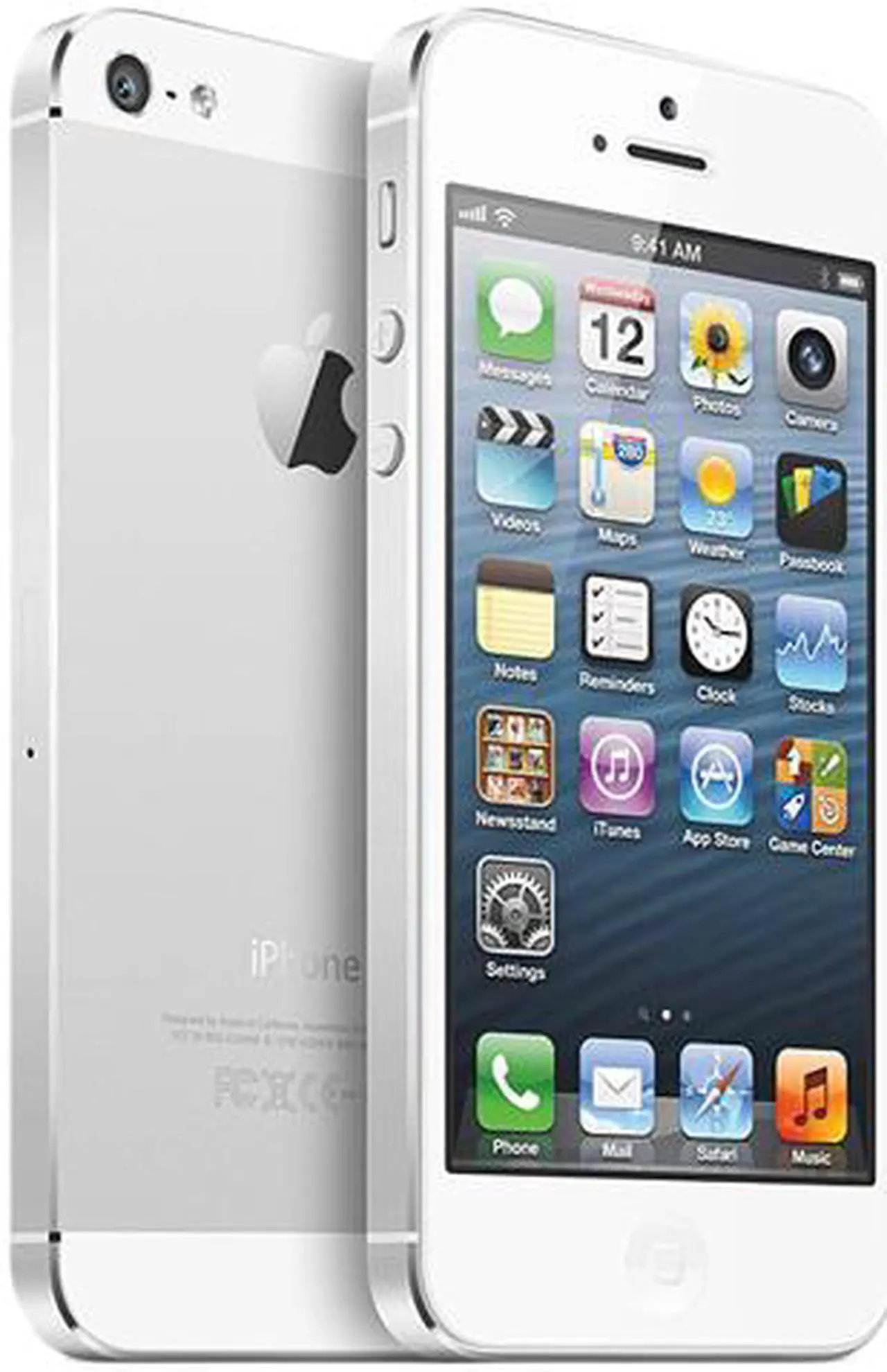 Main image of Unlocked AT&T Apple iPhone 5 White 4G LTE GSM Smart Phone with 4" Screen/ iOS 6 / 16GB Memory (MD635LL/A)