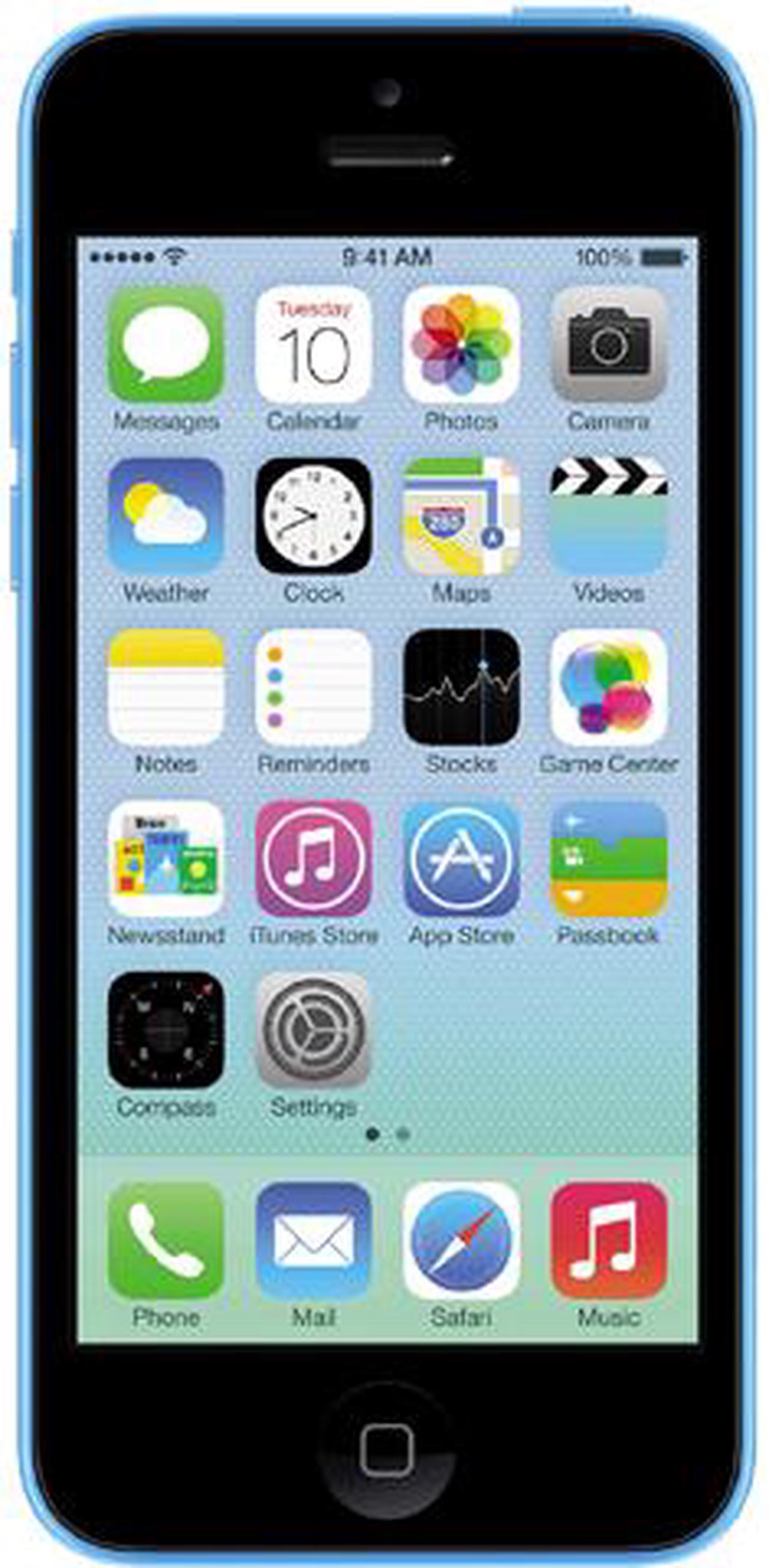 Main image of Apple iPhone 5C 32GB MF131LL/A Unlocked GSM Cell Phone 4.0" Blue
