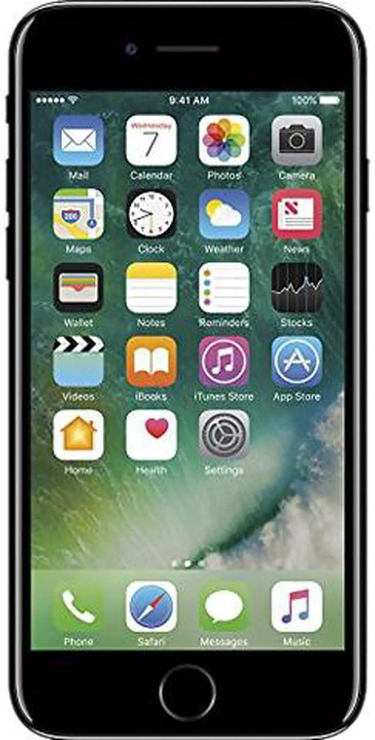 Main image of Apple iPhone 7 256GB Jet Black Unlocked Smartphone