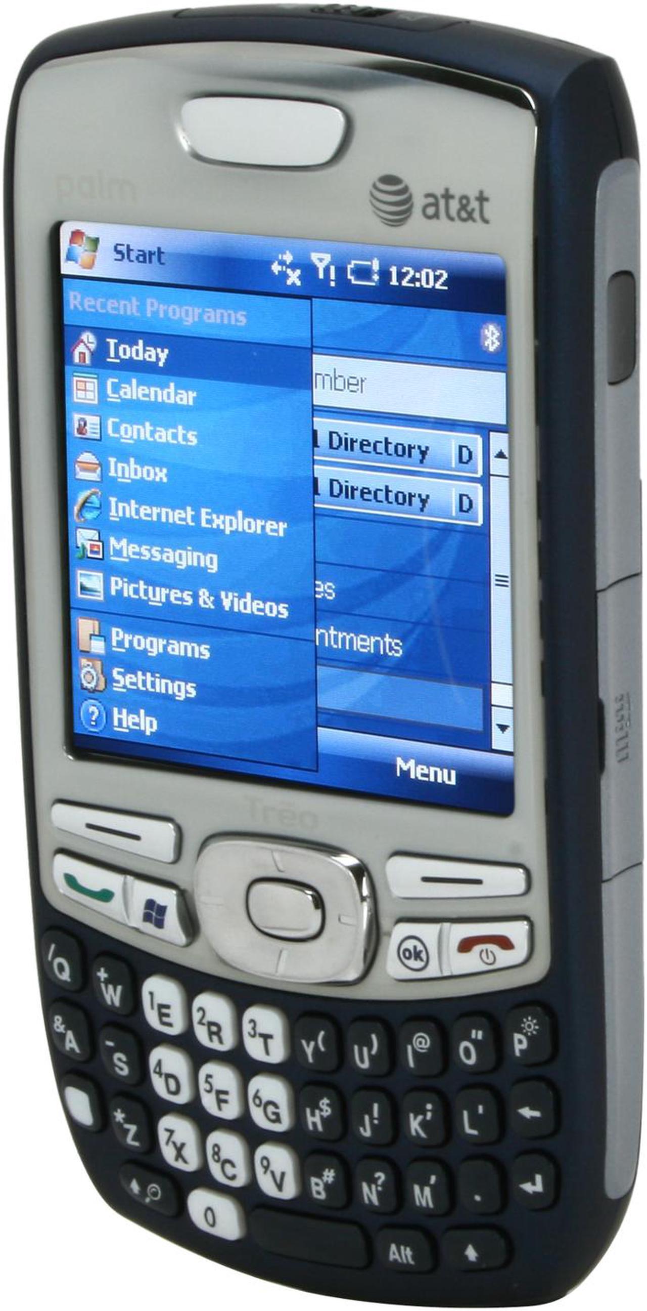 Alt view image 5 of 11 - Palm Treo 750 Unlocked GSM Smart Phone with Full QWERTY Keyboard 2.5" Blue - OEM
