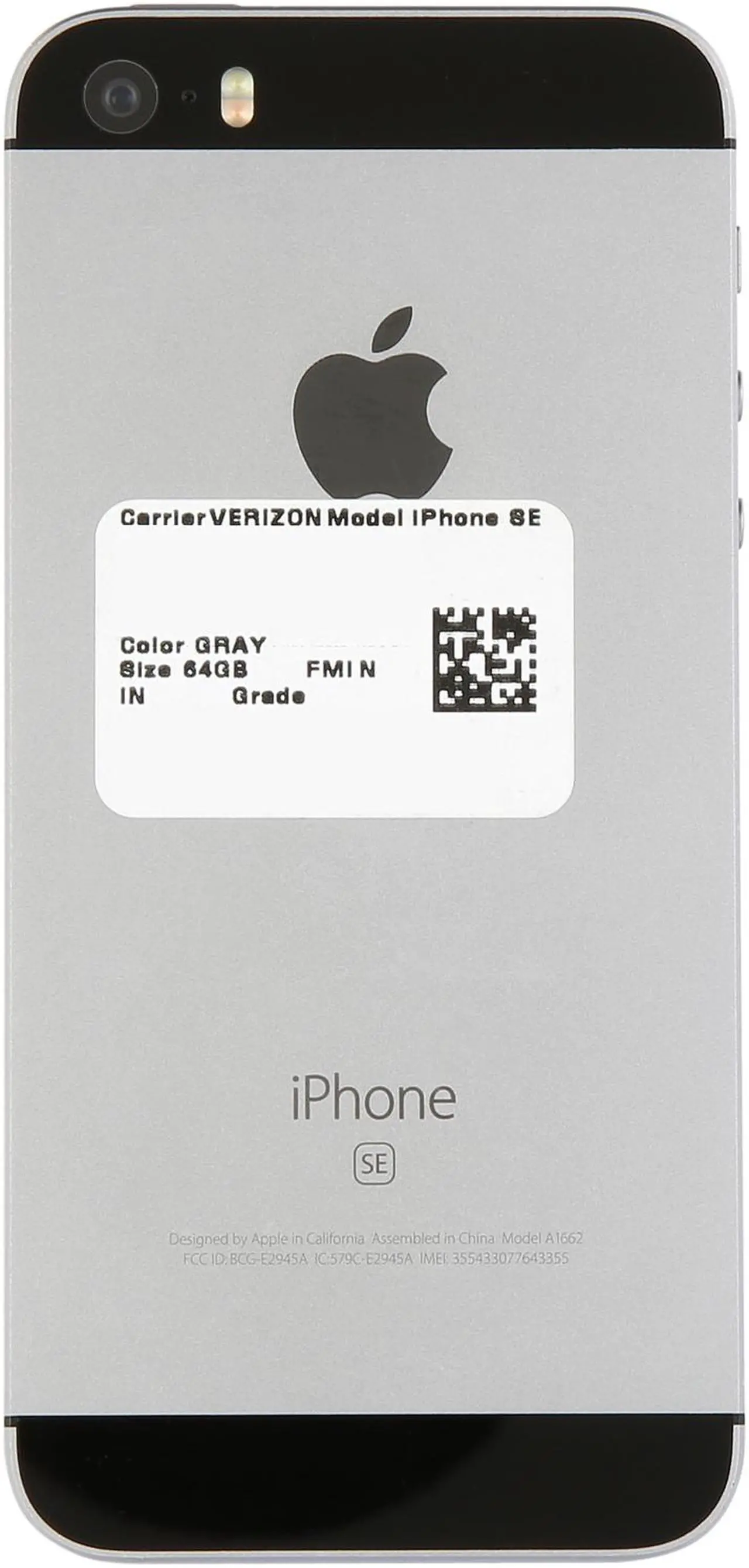 Alt view image 4 of 8 - Apple iPhone SE 4G LTE Unlocked Cell Phone 4.0" Space Gray 2GB RAM
