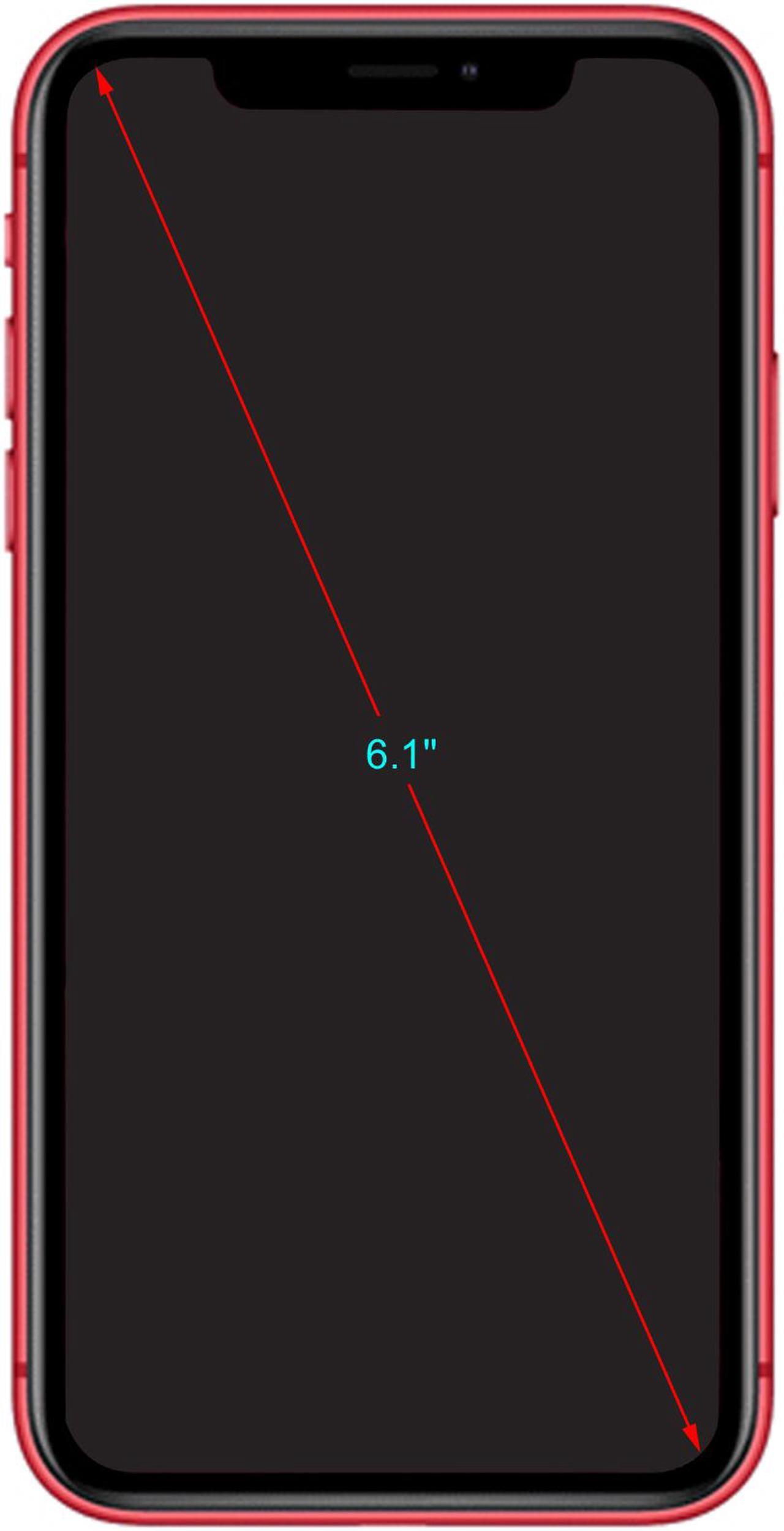 Alt view image 2 of 7 - Apple iPhone XR 4G LTE Unlocked GSM Phone w/ 12 MP Camera 6.1" Red 3GB RAM