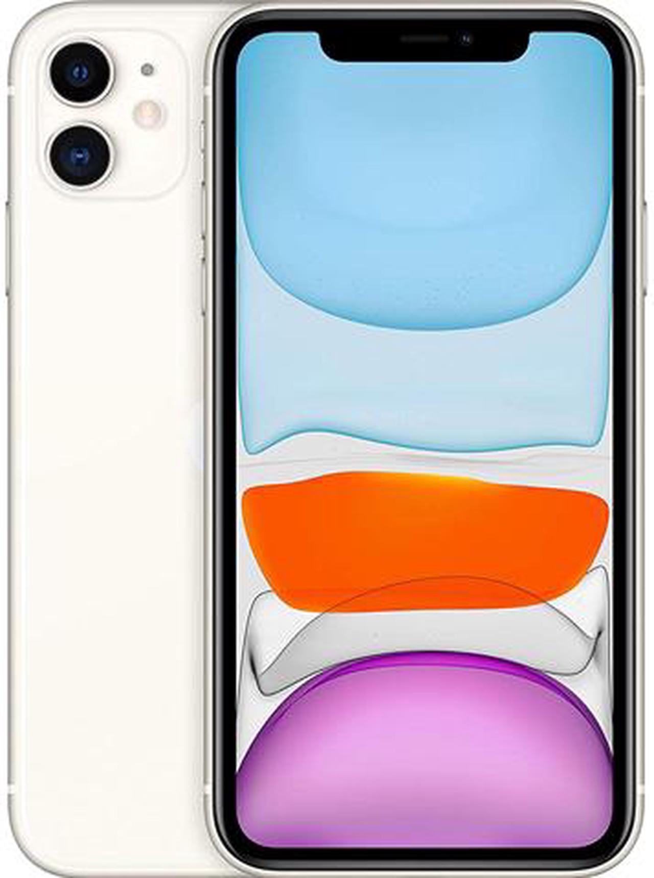 Main image of Apple iPhone 11 MWJF2LL/A A13 Bionic, 4GB, 64GB, 6.1inch, iOS, A GRADE, White (Unlocked) Refurbished