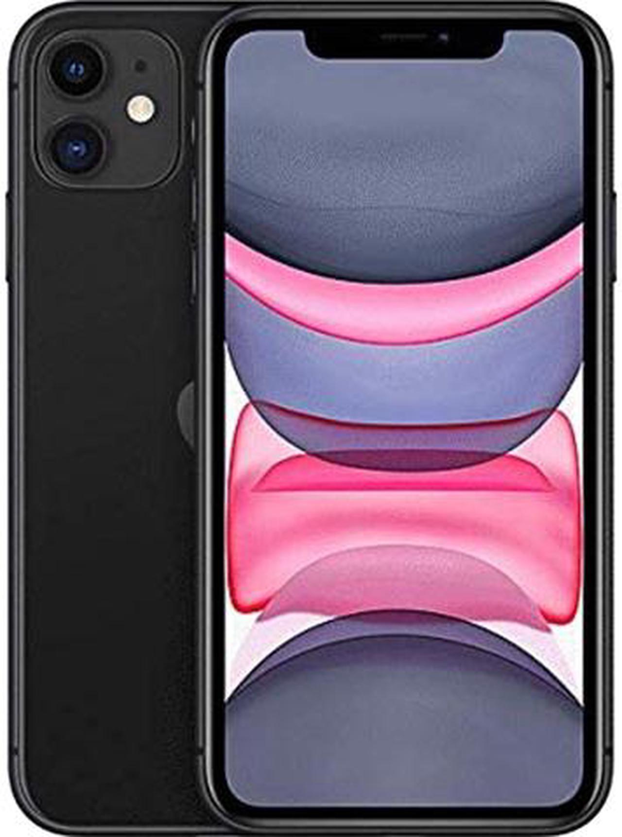 Main image of Apple iPhone 11 A13 Bionic, 4GB, 64GB, 6.1inch, iOS, A GRADE, Black (Unlocked) Refurbished