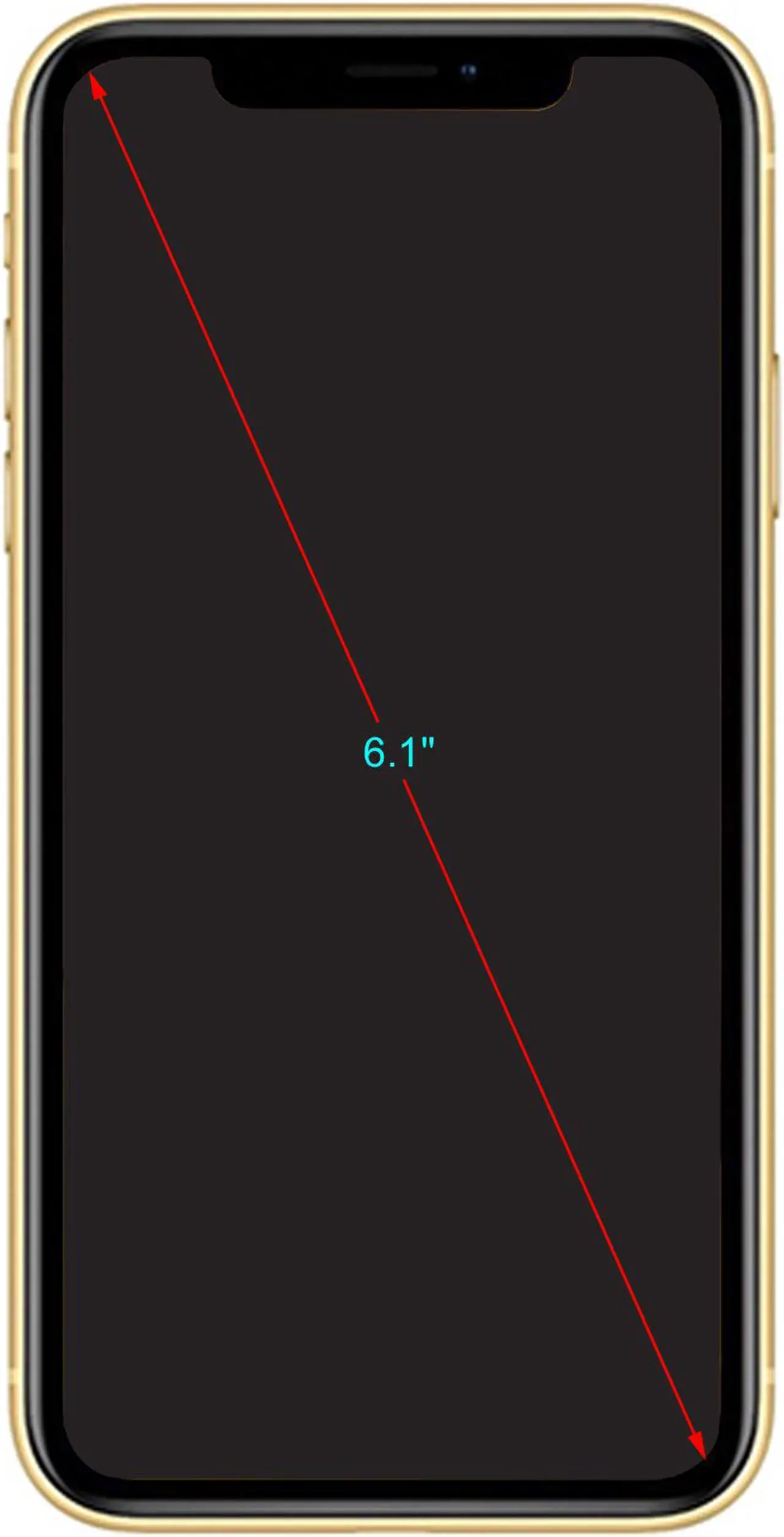 Alt view image 3 of 5 - Apple iPhone XR 4G LTE Fully Unlocked (Verizon + Sprint + GSM Unlocked) 6.1" Yellow 3GB RAM