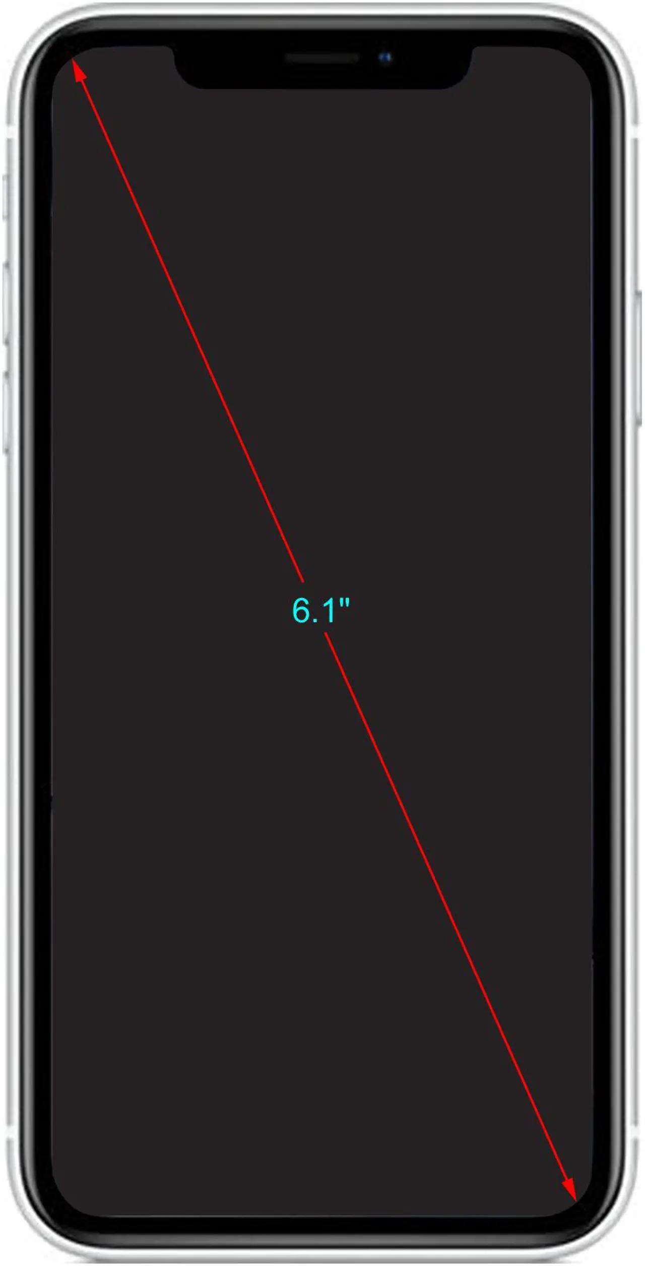 Alt view image 3 of 4 - Apple iPhone XR 4G LTE Fully Unlocked (Verizon + Sprint + GSM Unlocked) 6.1" White 3GB RAM