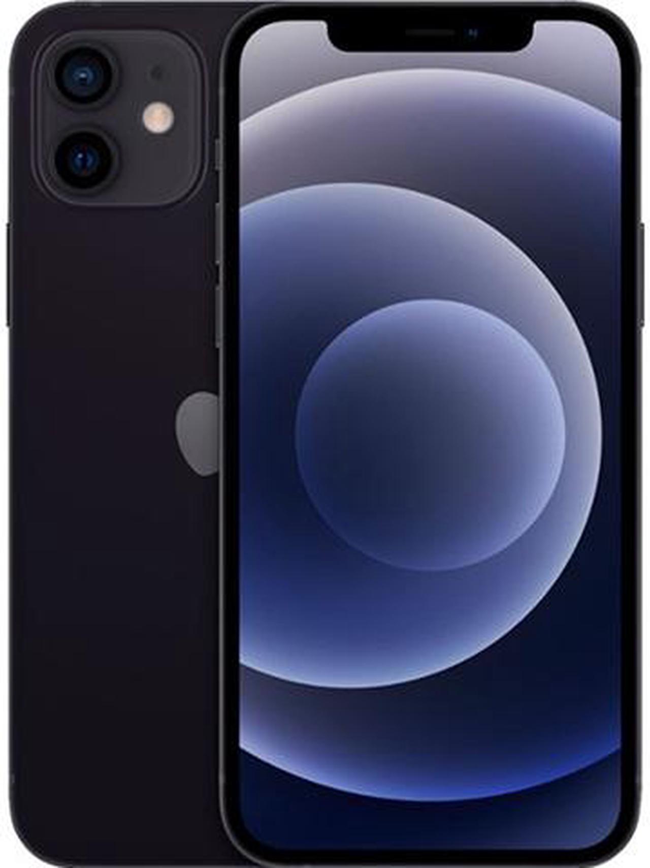 Main image of Apple iPhone 12 64GB 6.1" Black Unlocked (Grade A+)