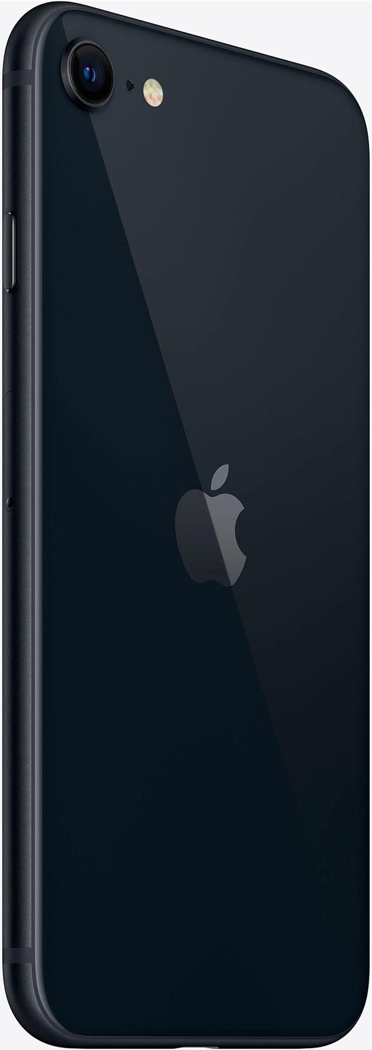 Alt view image 2 of 5 - Apple iPhone SE (2022) MMXC3LL/A 5G GSM/CDMA Cell Phone 4.7" Midnight 4GB RAM