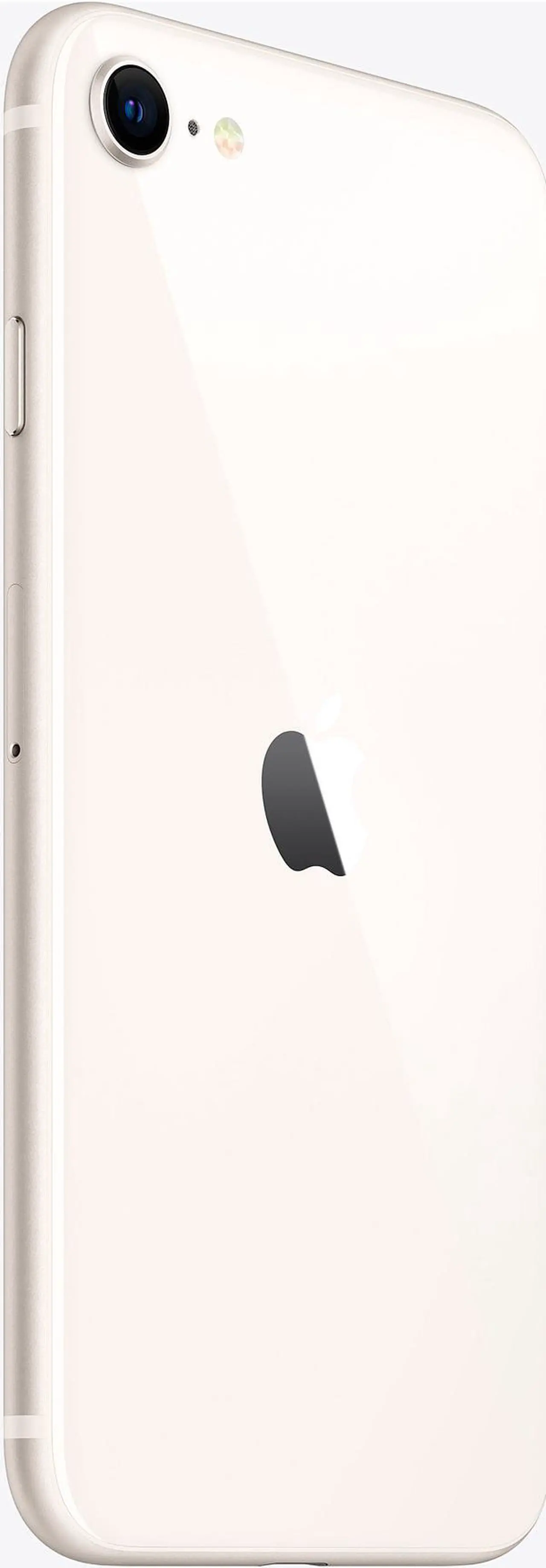 Alt view image 2 of 4 - Apple iPhone SE (2022) MMXD3LL/A 5G GSM/CDMA Cell Phone 4.7" Starlight 4GB RAM