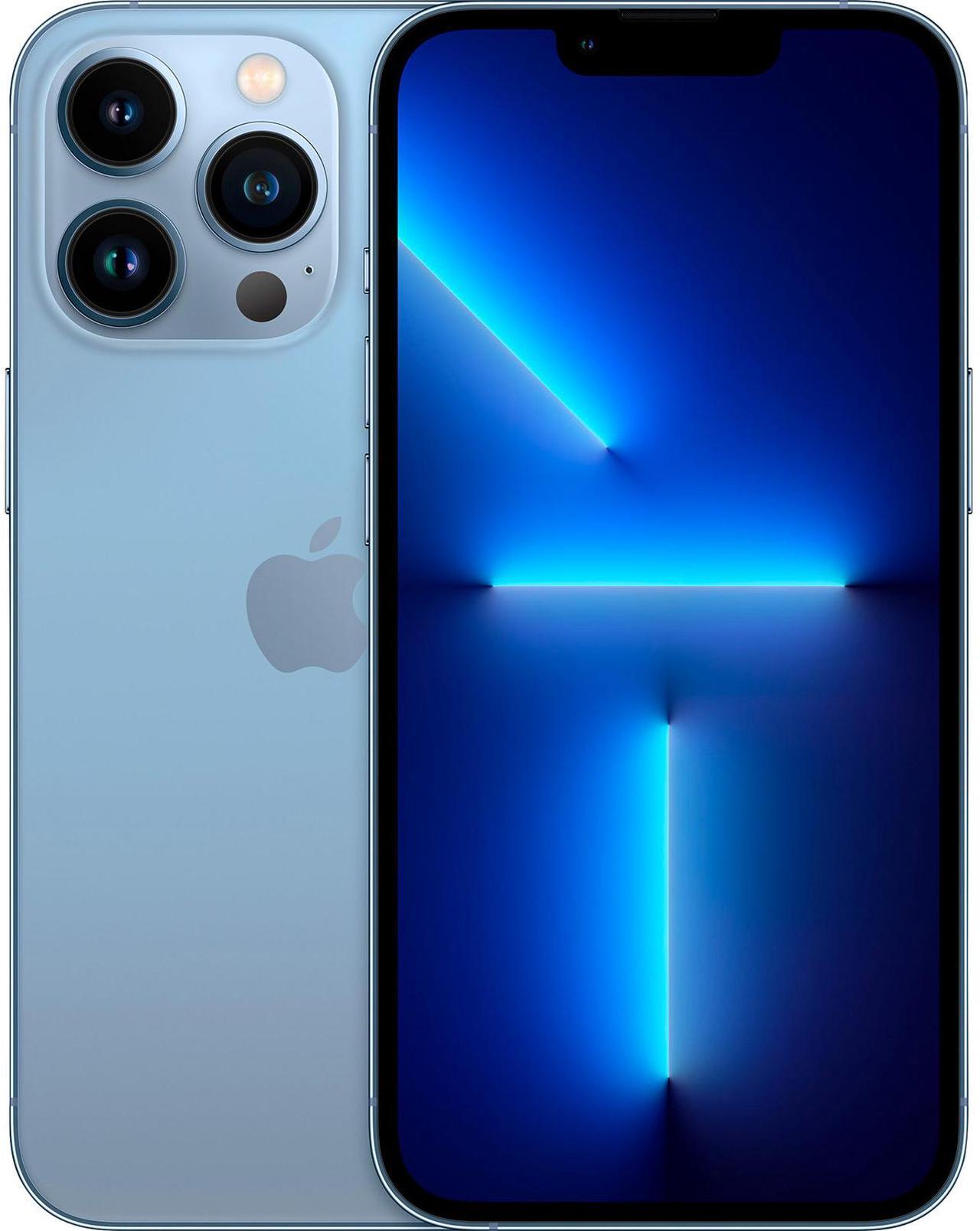 Main image of Apple iPhone 13 PRO 256GB, Refurbished Cell Phone, Blue - Very Good Condition (Grade B)