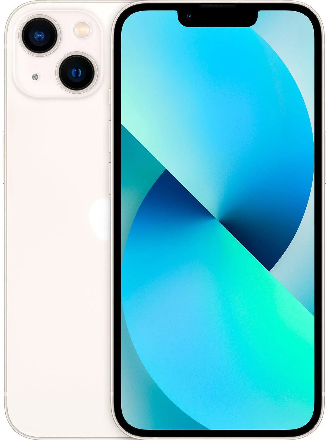 Main image of Apple iPhone 13 128GB, Refurbished Unlocked Cell Phone, Starlight - Very Good Condition (Grade B)