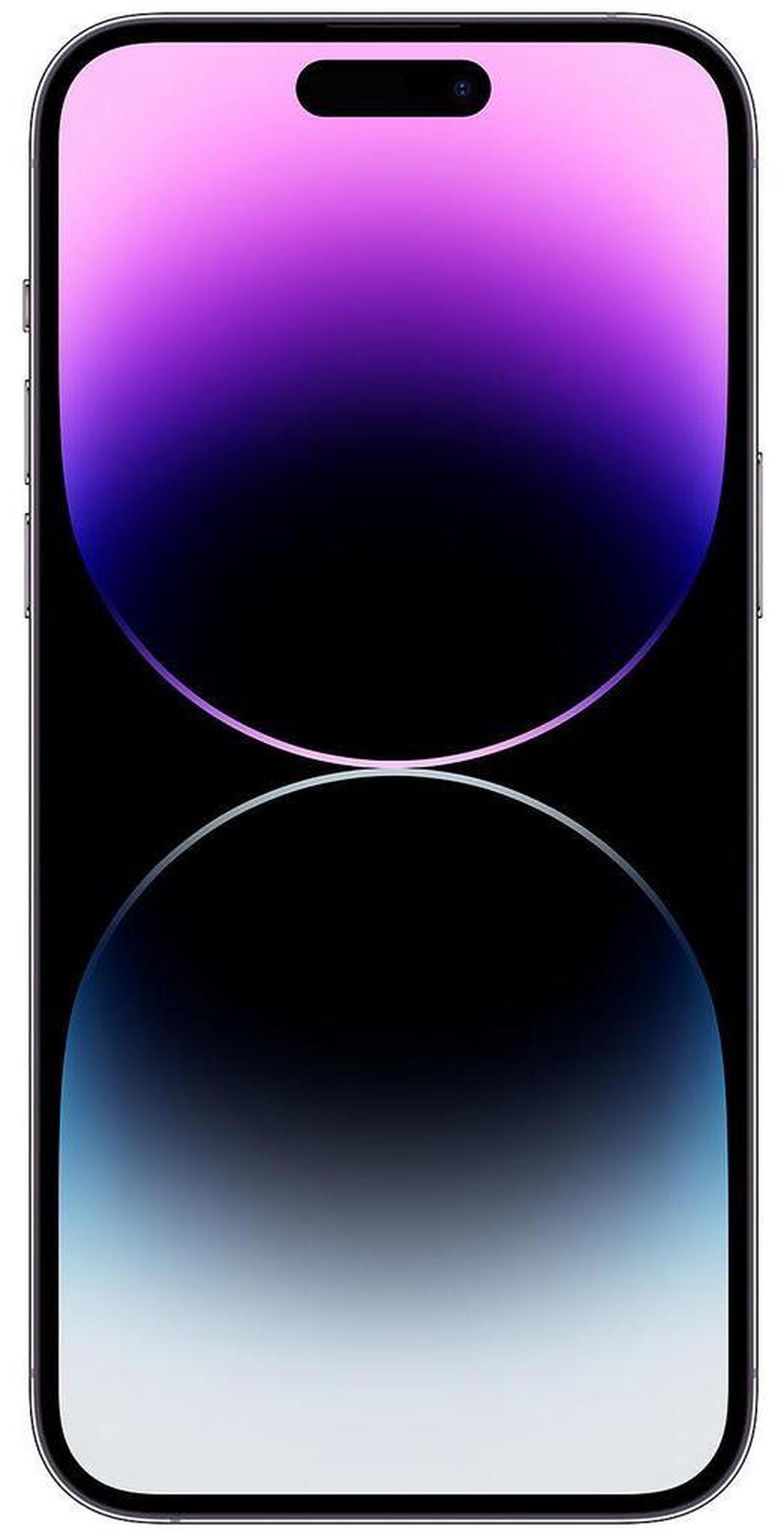 Alt view image 3 of 3 - Apple iPhone 14 PRO MAX 128GB, Refurbished Unlocked Cell Phone, Deep Purple - Very Good Condition (Grade B)