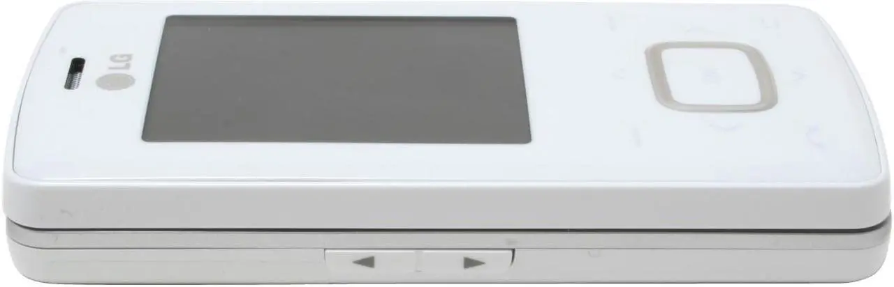 Alt view image 7 of 10 - LG KG800 White Chocolate Cell Phone with touch-sensitive navigation