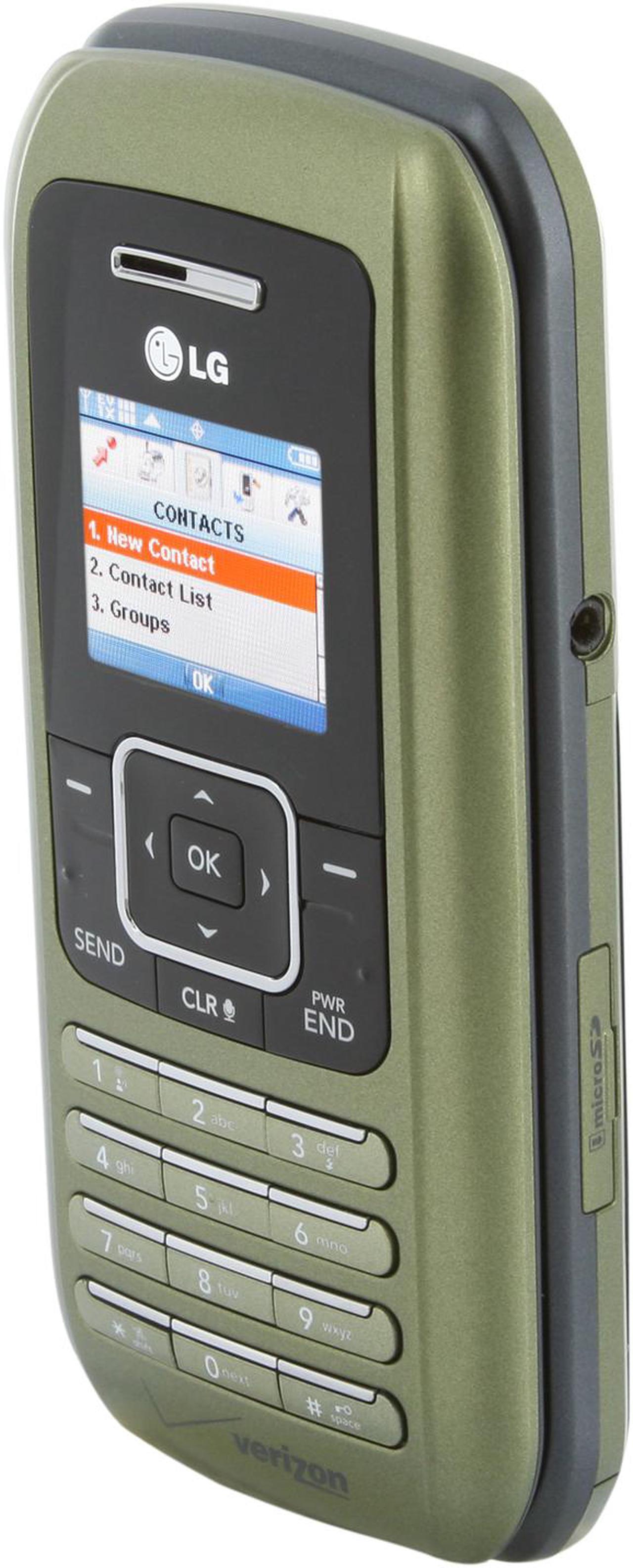 Alt view image 3 of 13 - LG EnV VX9900 Green Verizon Pre-paid Cell Phone