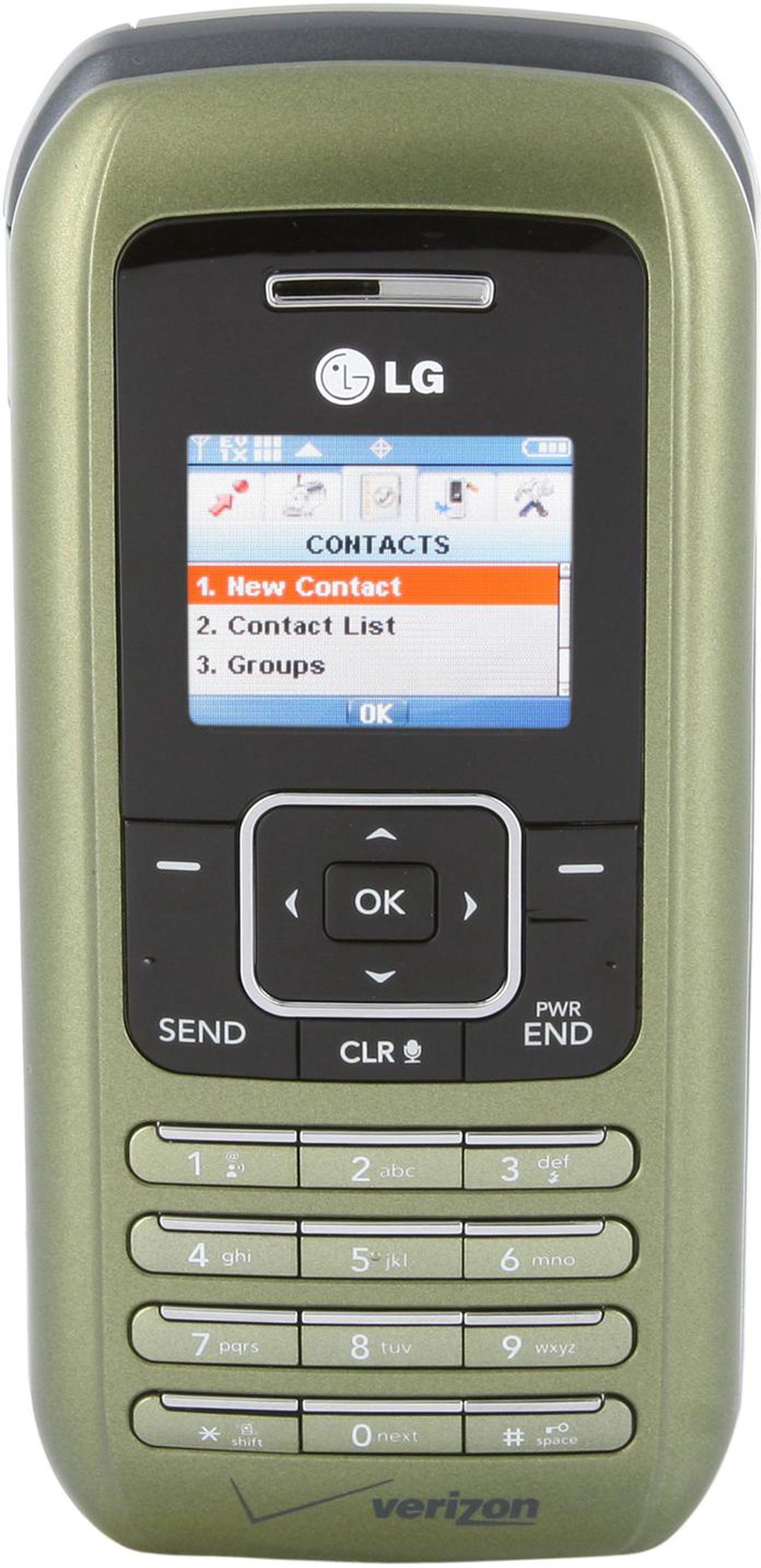 Alt view image 10 of 13 - LG EnV VX9900 Green Verizon Pre-paid Cell Phone