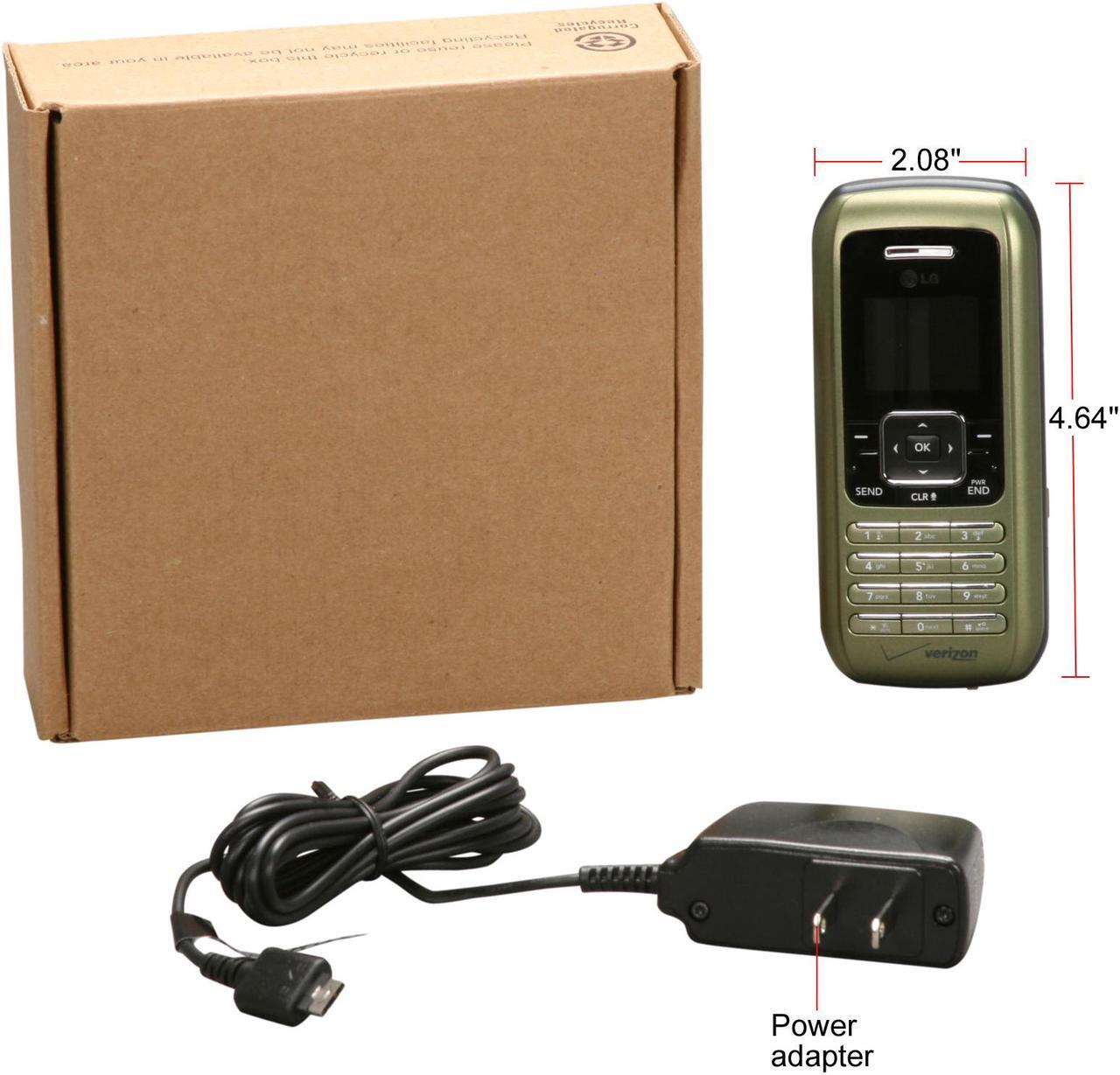 Alt view image 13 of 13 - LG EnV VX9900 Green Verizon Pre-paid Cell Phone