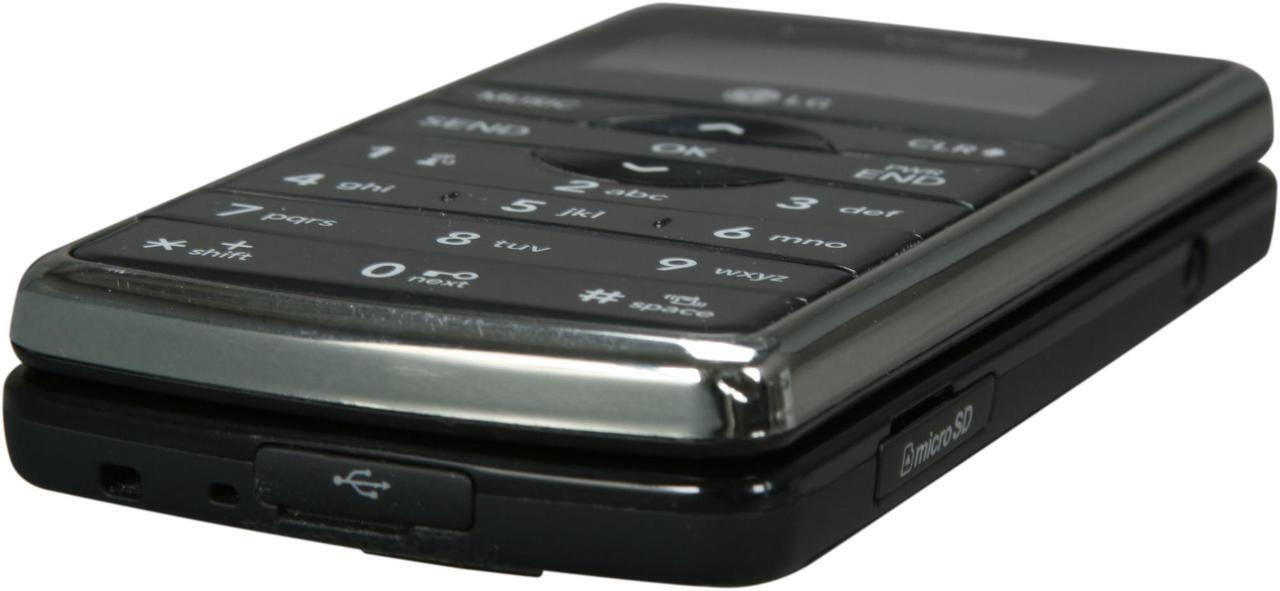 Alt view image 7 of 8 - LG enV2 VX9100 Black 3G Verizon Pre-paid Cell Phone
