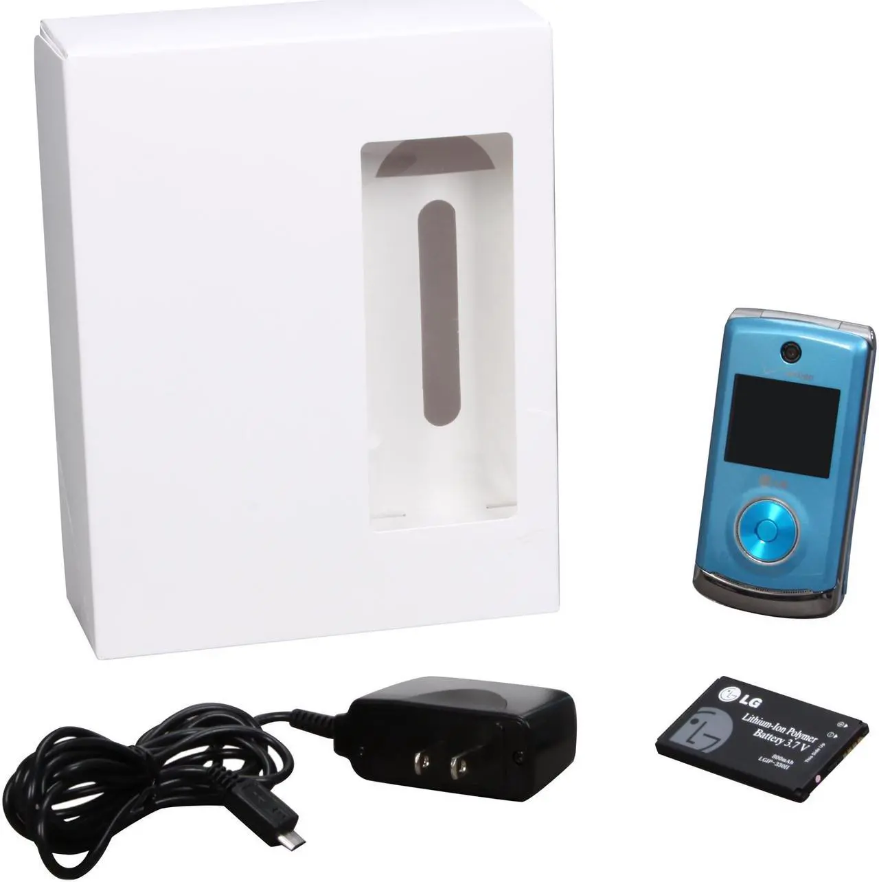 Alt view image 9 of 9 - LG Chocolate 3 VX8560 Blue Verizon No Contracted Phone with 2.0 MP Camera