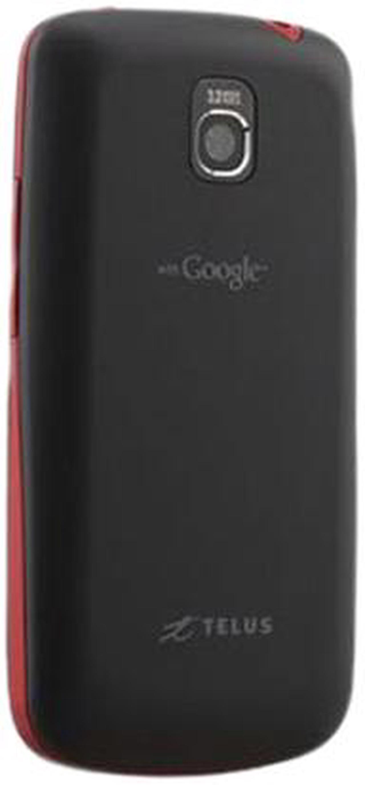 Alt view image 2 of 2 - LG Optimus One P500 Unlocked Cell Phone 3.2" Black with red border