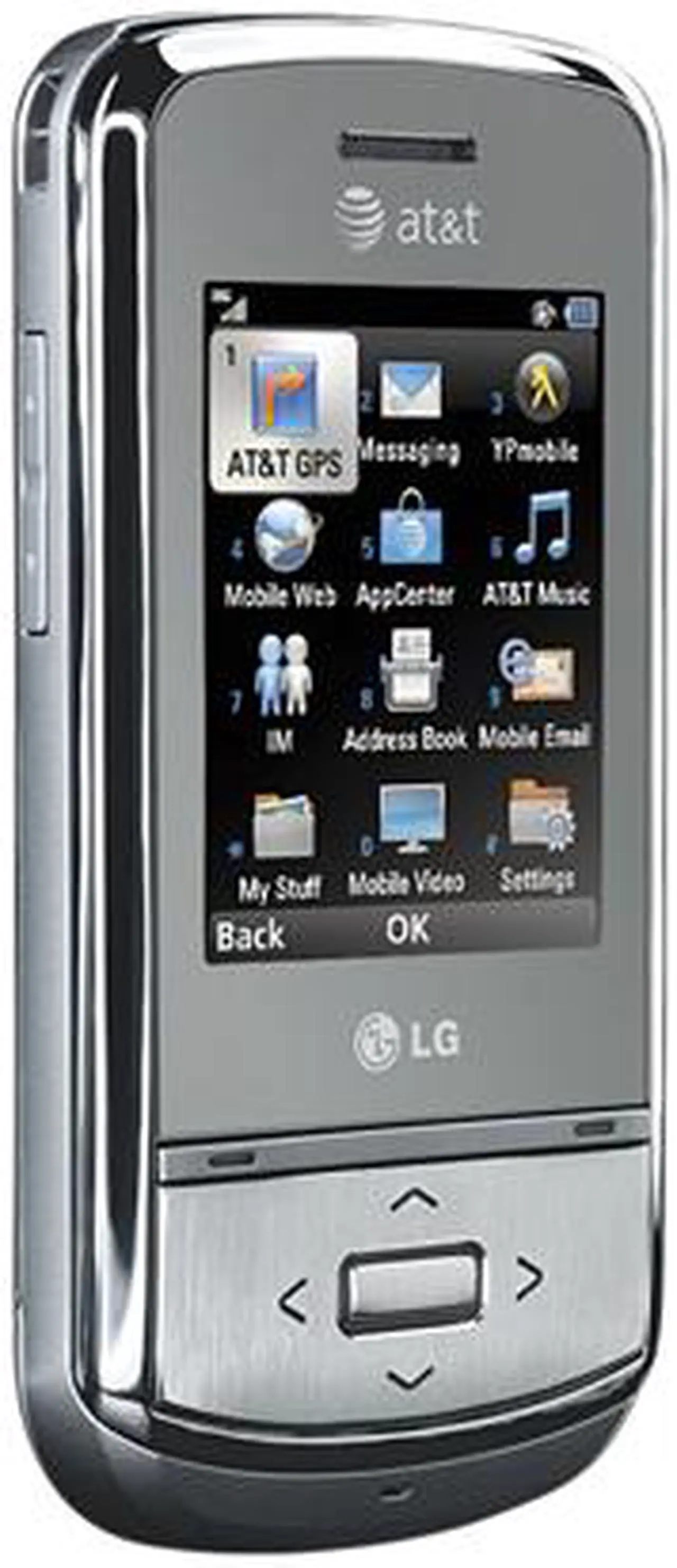 LG Shine II GD710 Unlocked GSM Slider Cell Phone 2.2