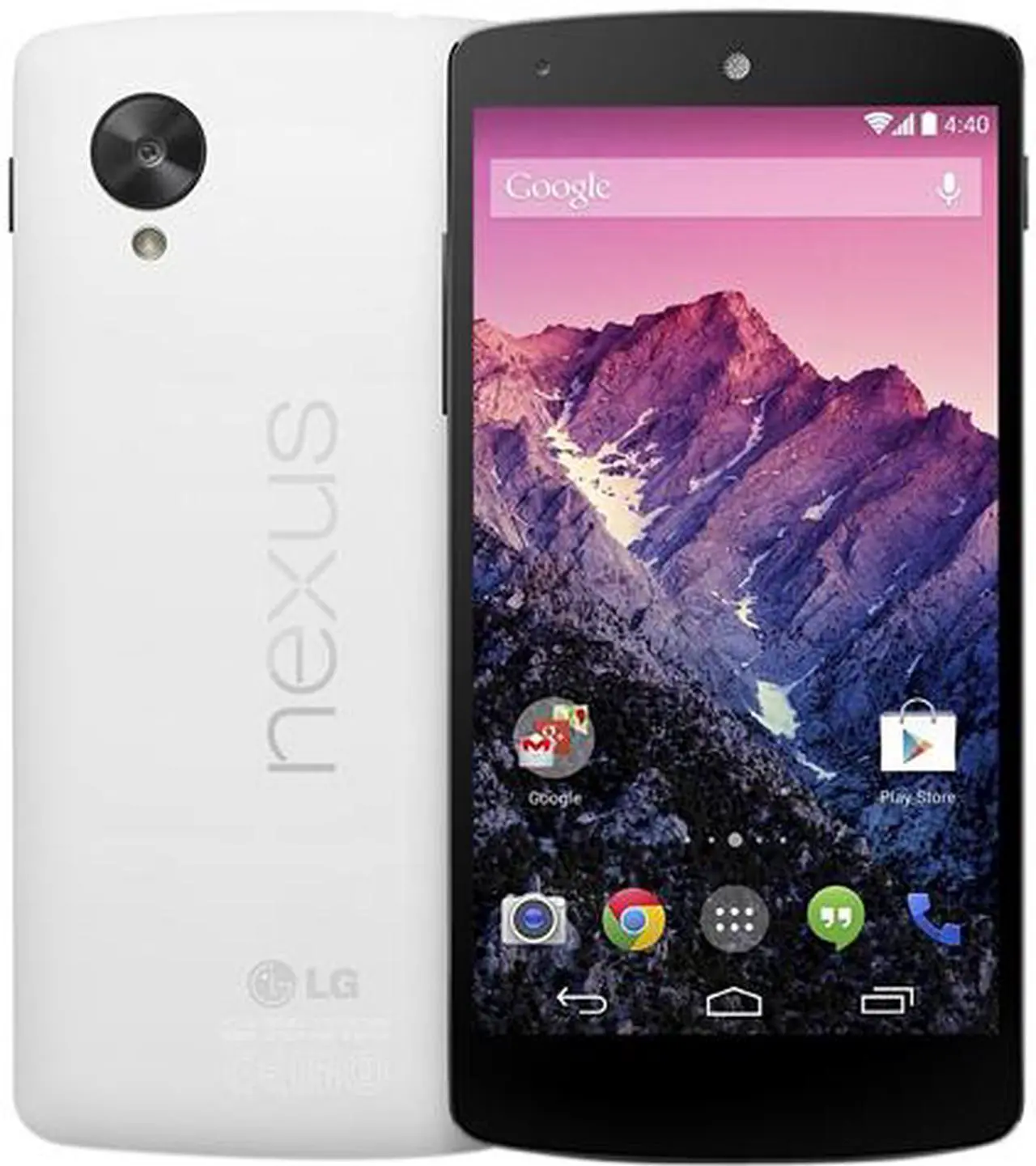 Main image of LG Google Nexus 5 16GB Unlocked GSM Android Cell Phone 4.95" White